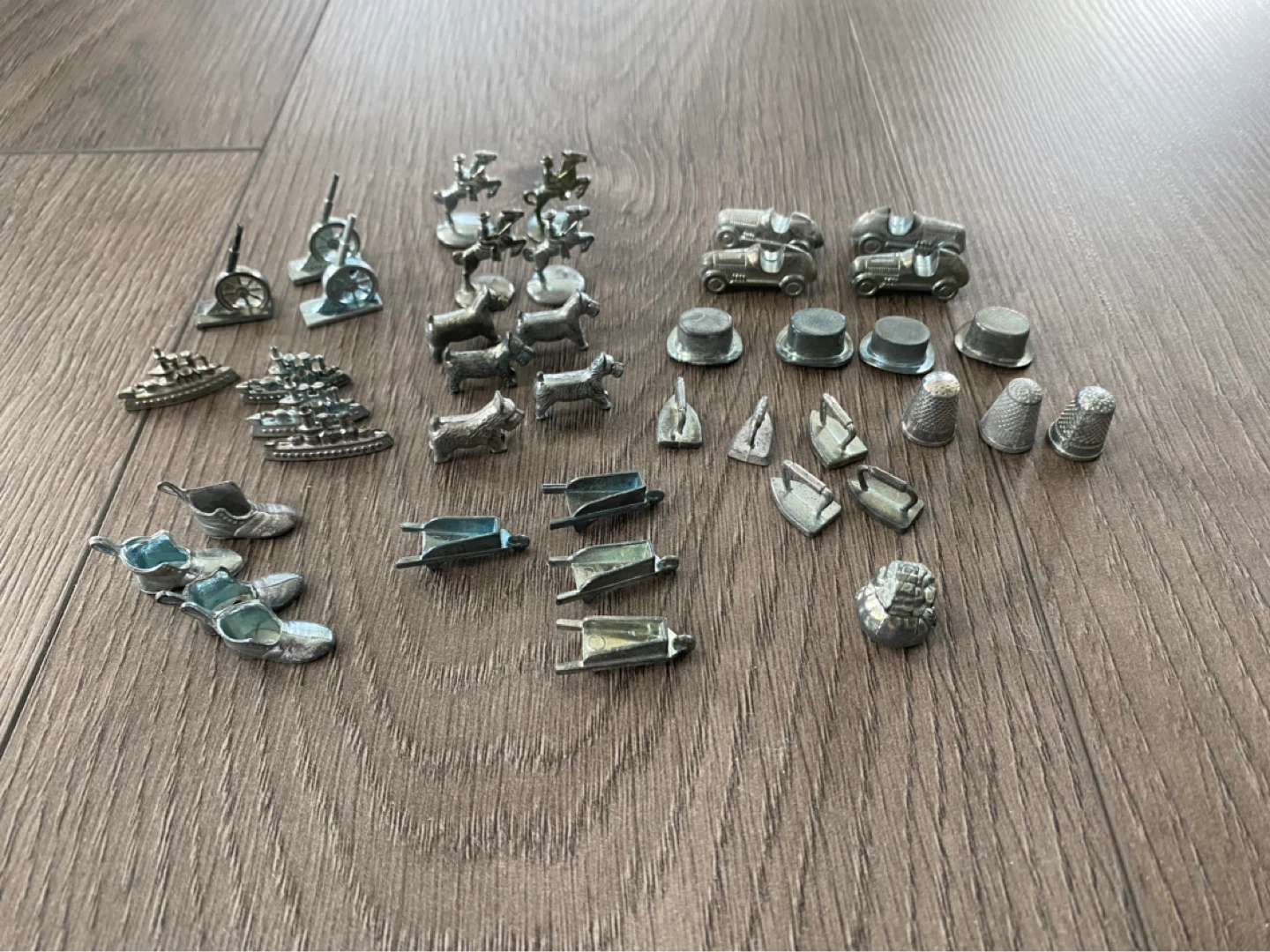 Vintage Monopoly Tokens/Pieces ⚽️