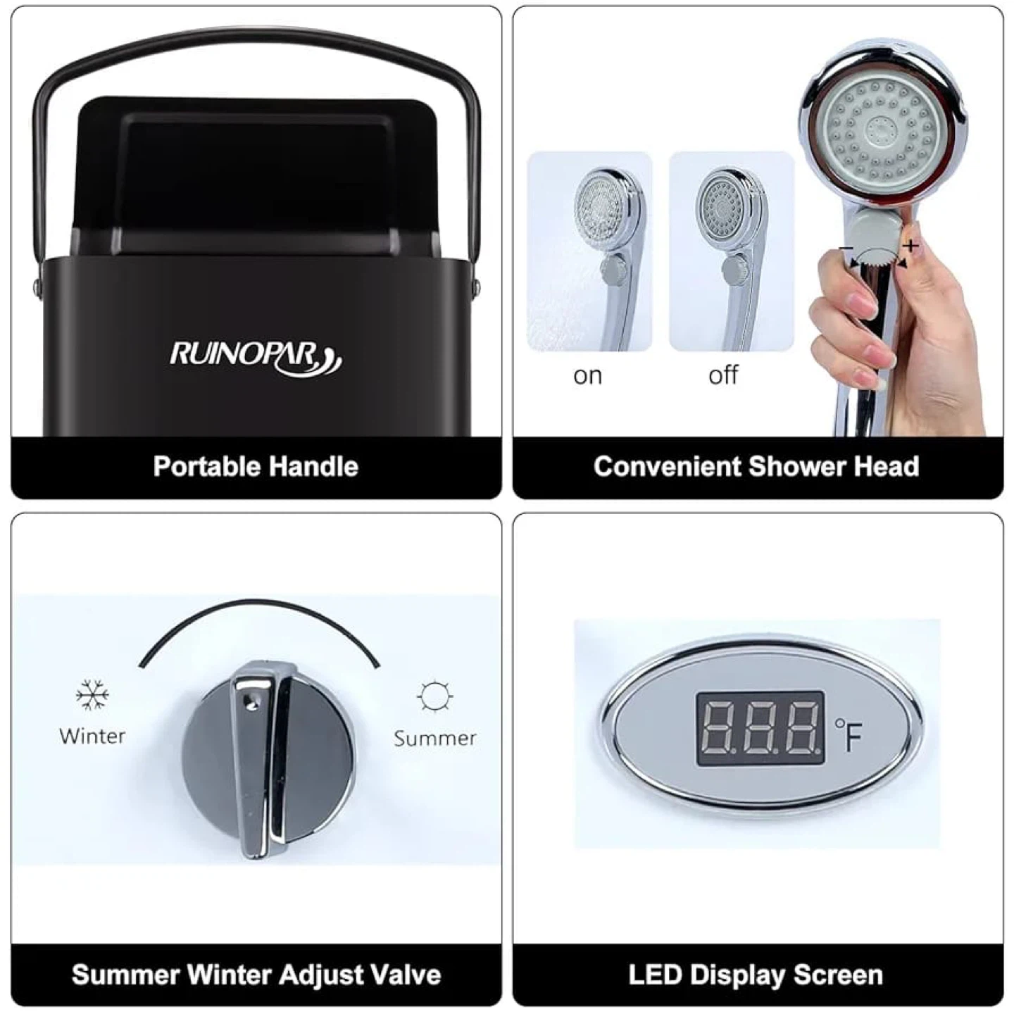 Gas Water Heater for camping - photo 4