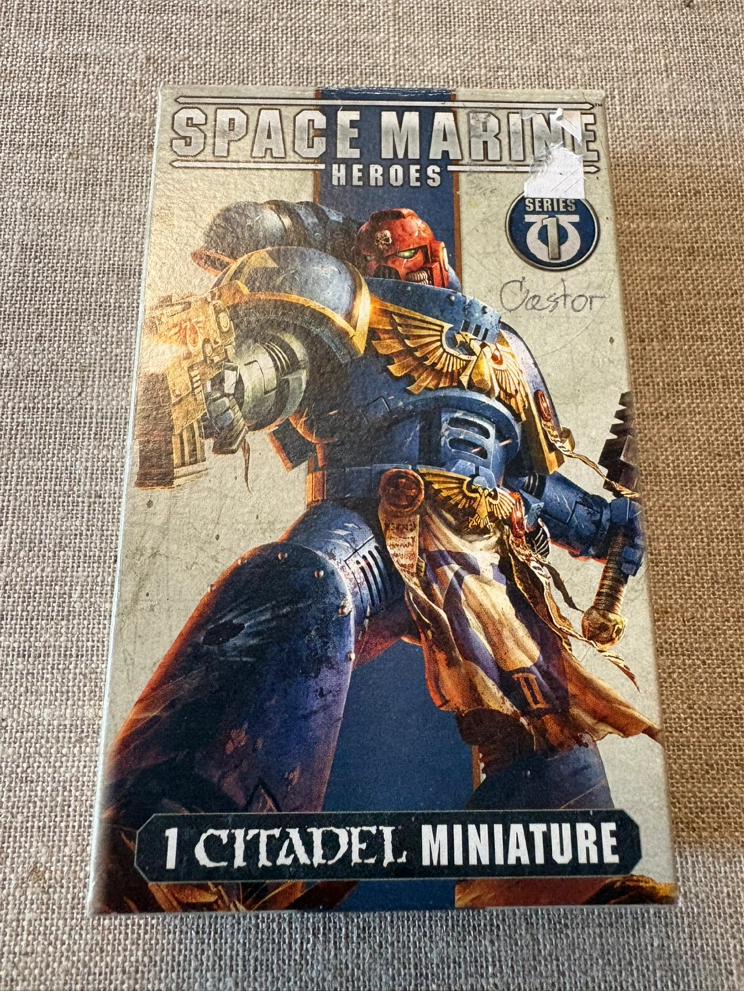 Warhammer Space Marine Heroes Brother Castor Miniature