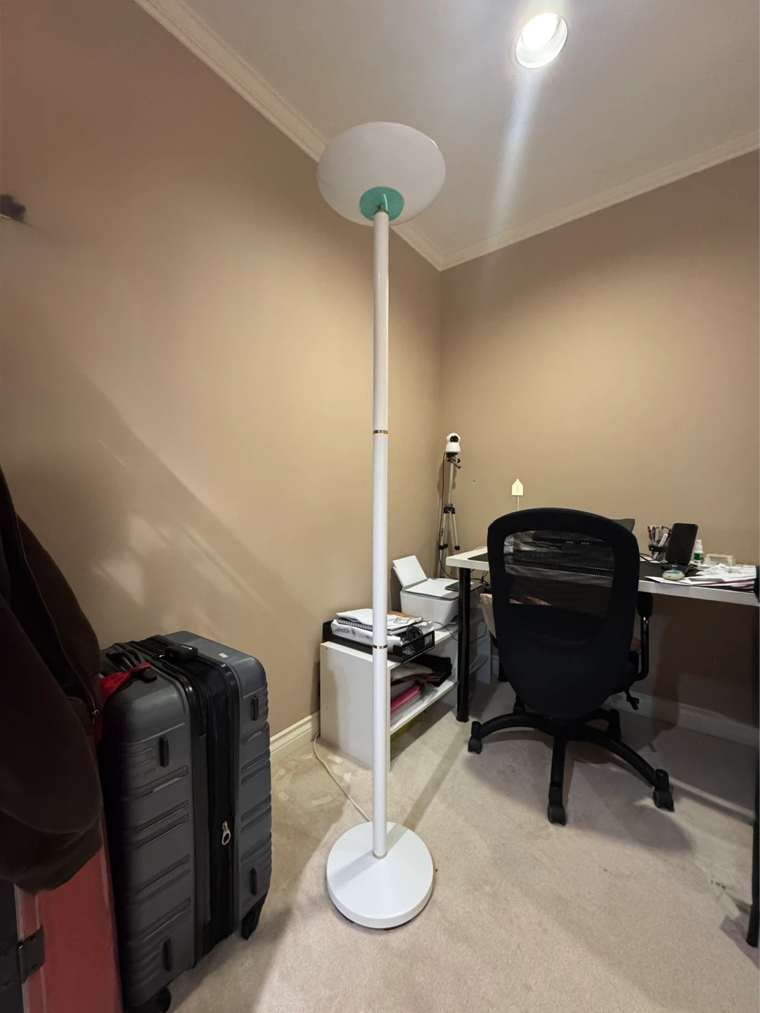 White Floor Lamp - photo 2