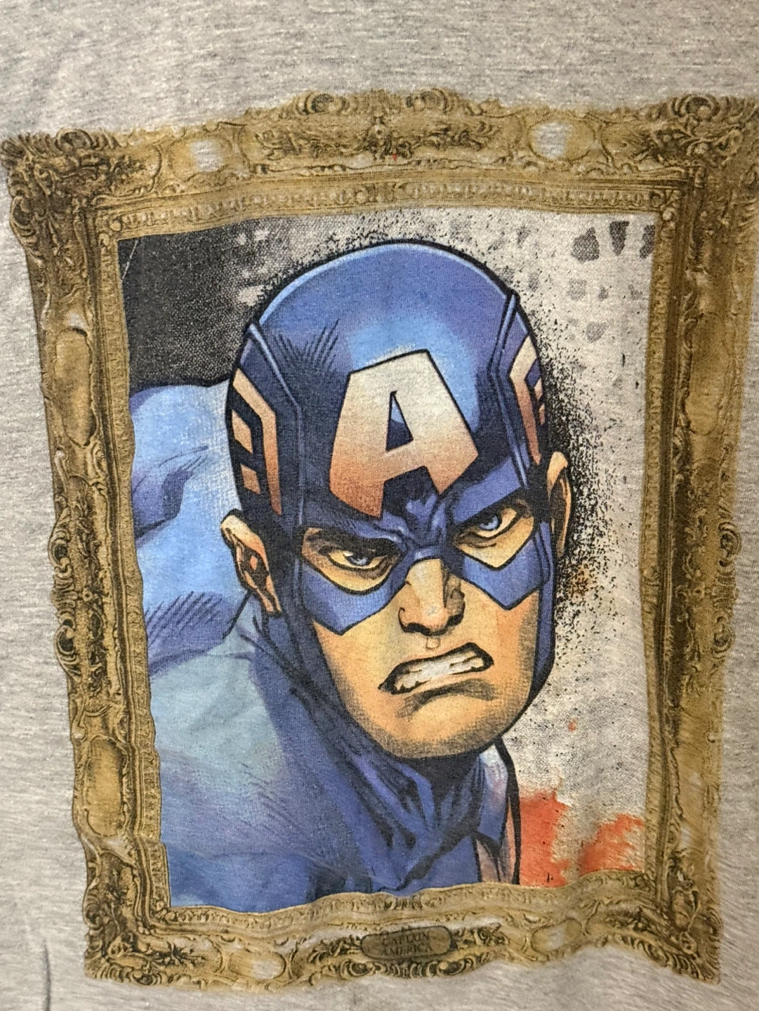 Vintage Marvel Avengers Captain America Graphic T-Shirt - photo 3