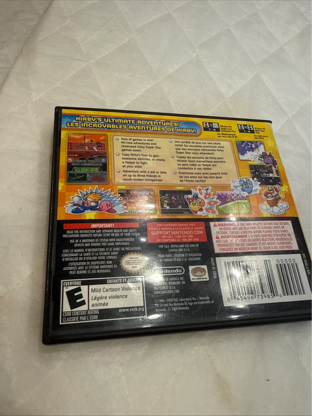 Nintendo DS Kirby Super Star Ultra Game - photo 3