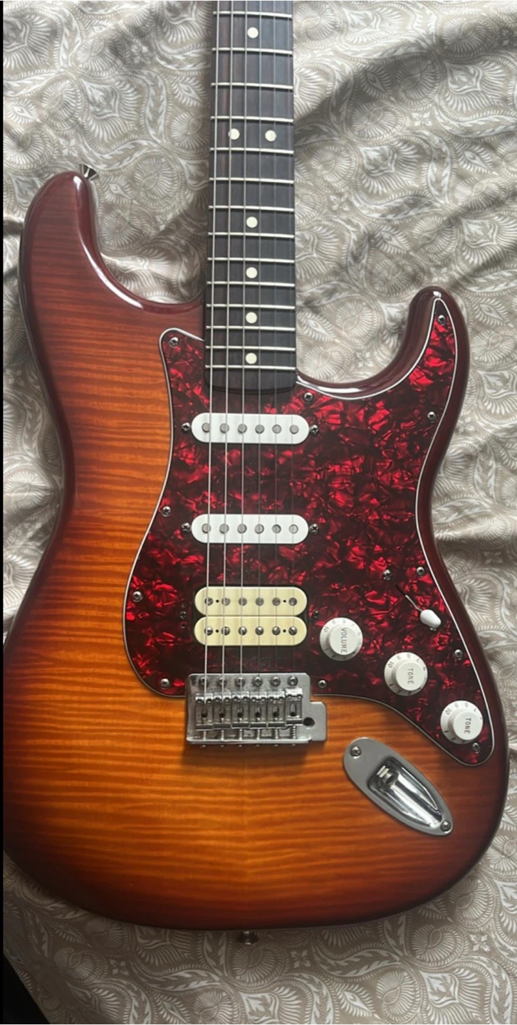 Beautiful Mexican Fender Stratocaster electric guitar