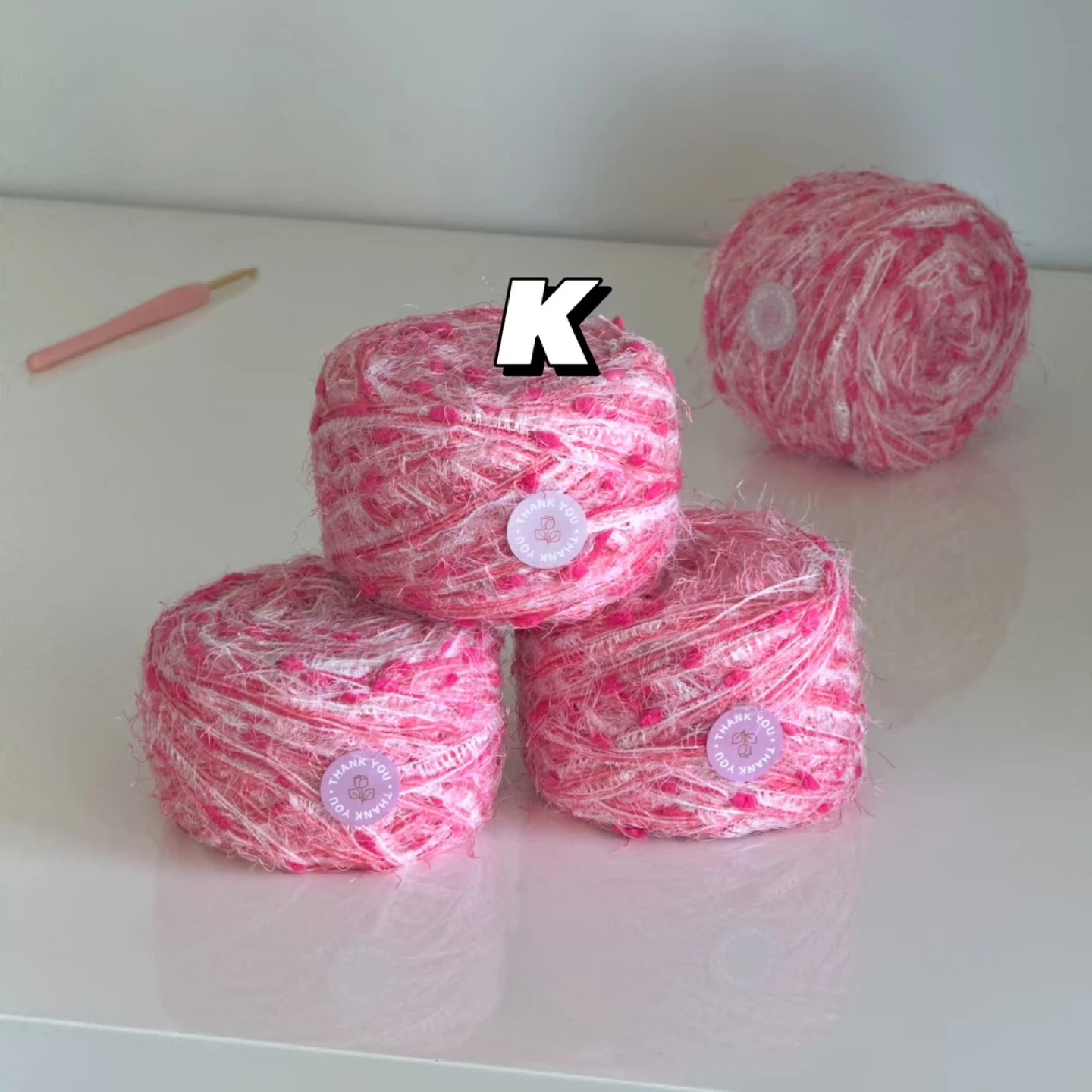 Beautiful hand-mixed yarn - photo 4
