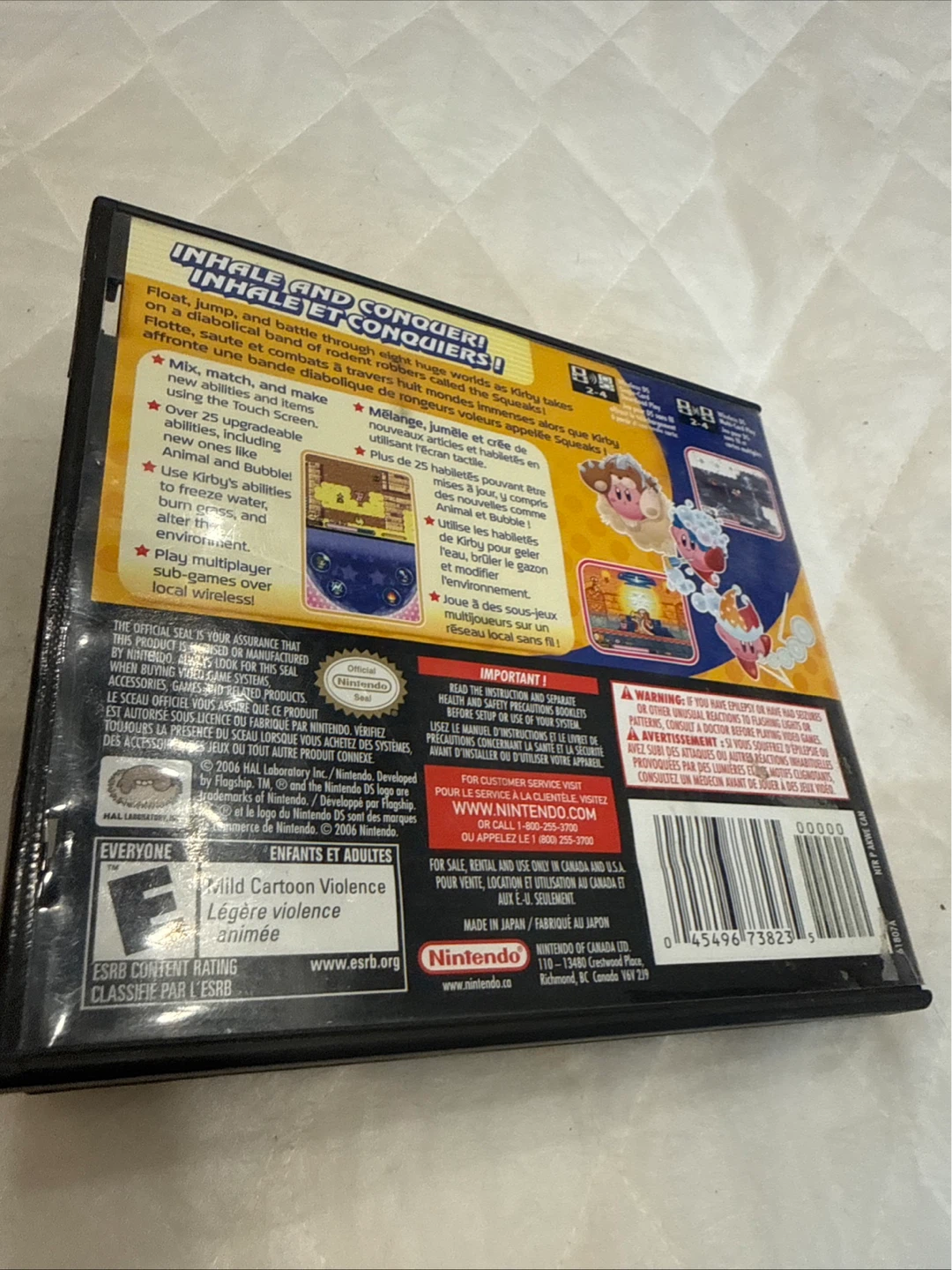 Kirby Squeak Squad Nintendo DS Game - photo 3