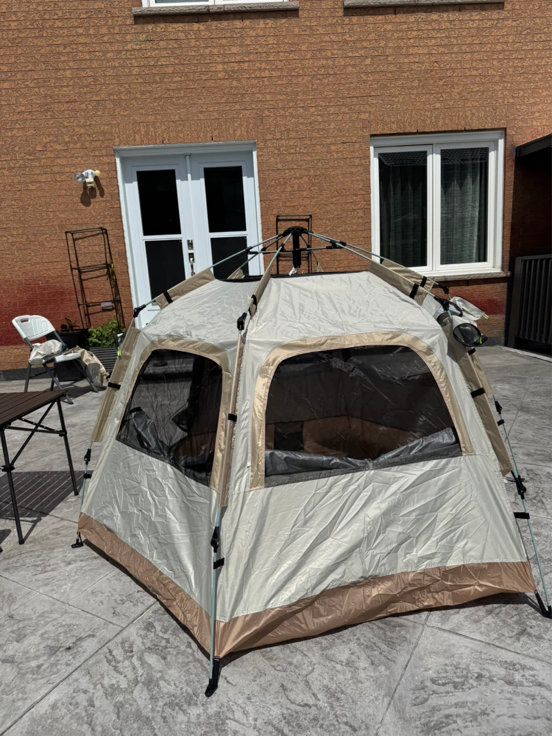 ⚽️Pop-Up camping Tent house size 240x210x145 cm - photo 2