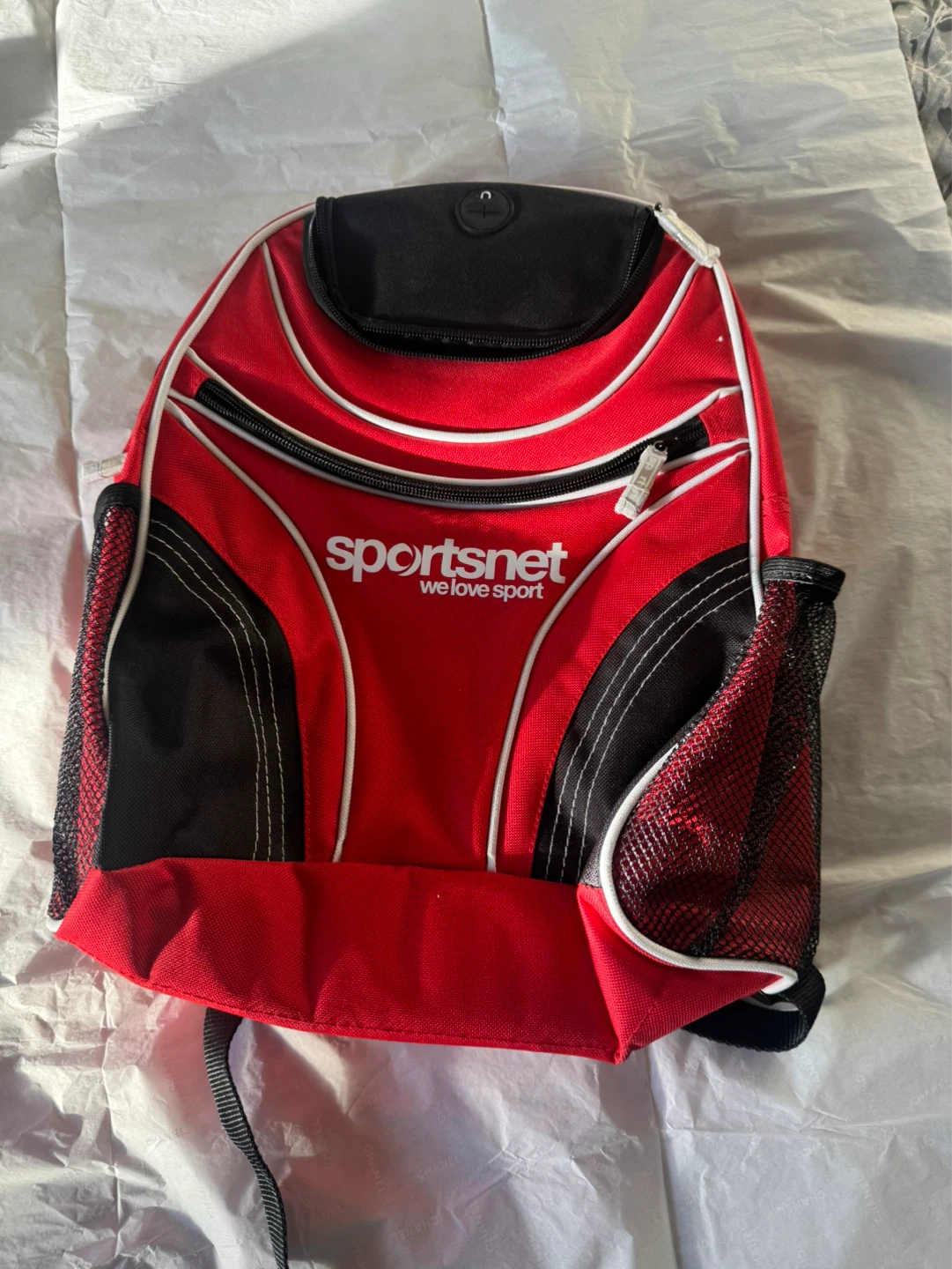 ⚽️Sportsnet Red Backpack