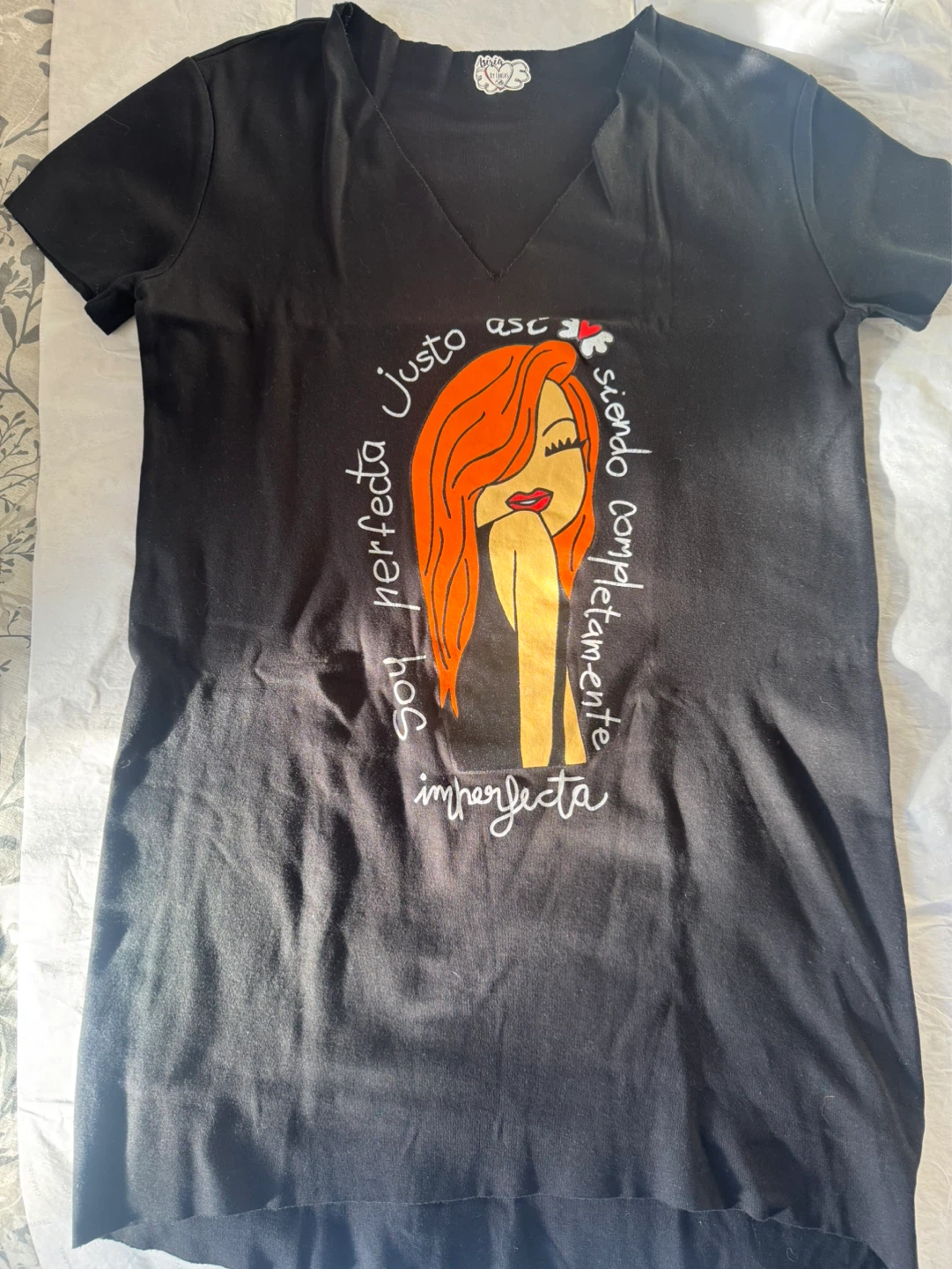⚽️Asiria by Loolas Black Graphic T-Shirt - photo 2