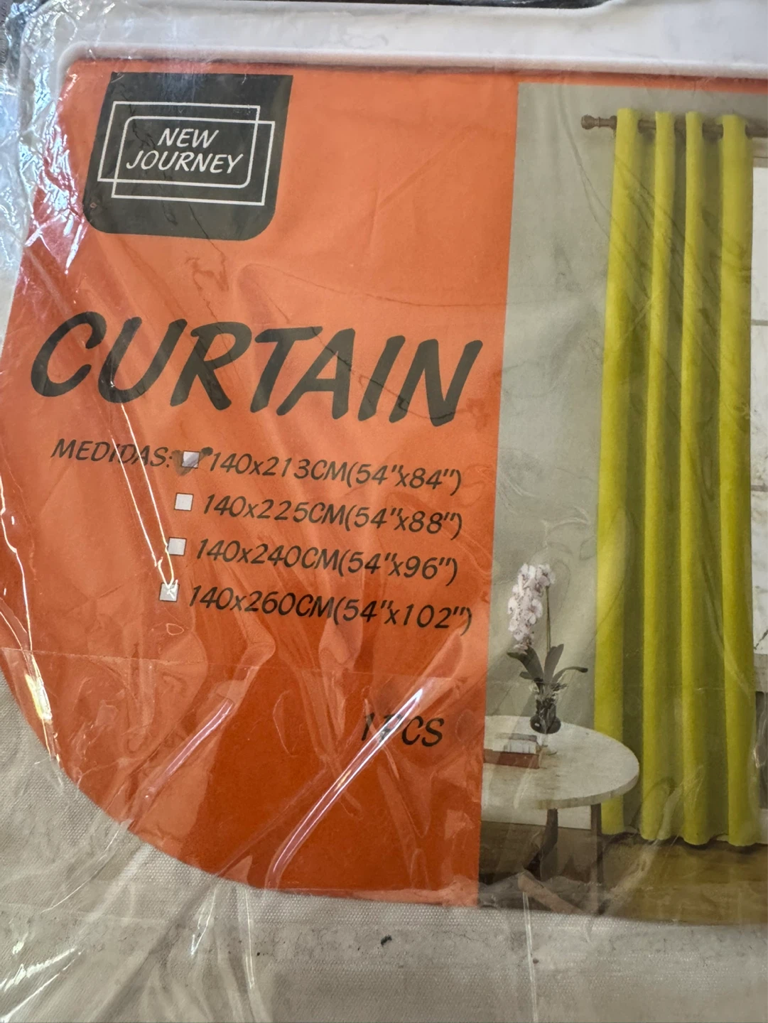 ⚽️New Journey Curtain 140x213cm