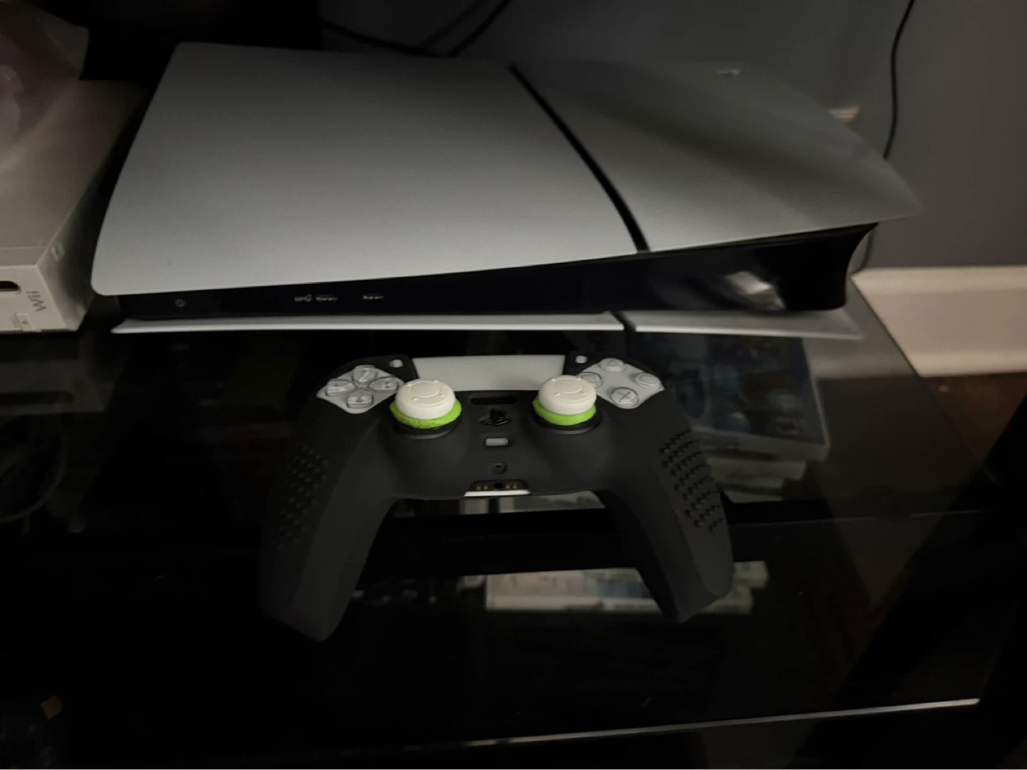 PS5 slim Console and Original Controller. - photo 3