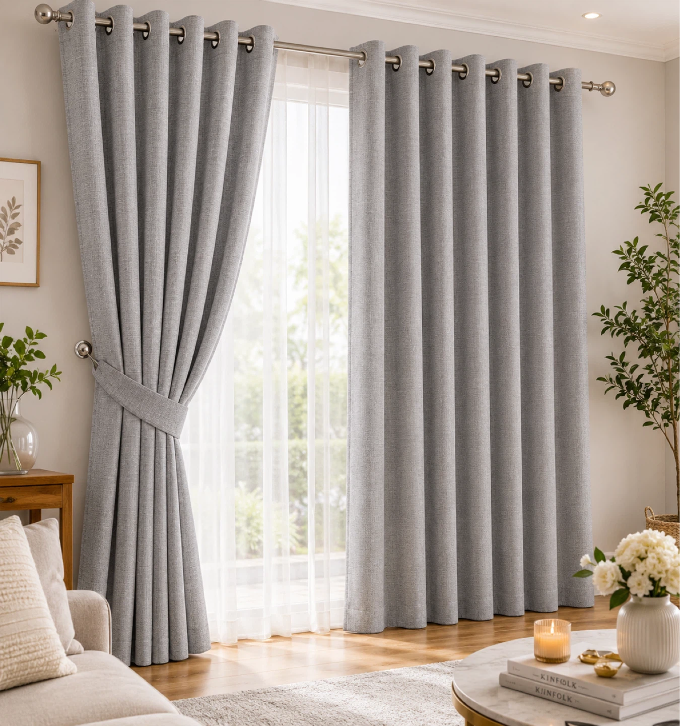 ⚽️Journey Curtain Blackout - Grey - photo 5