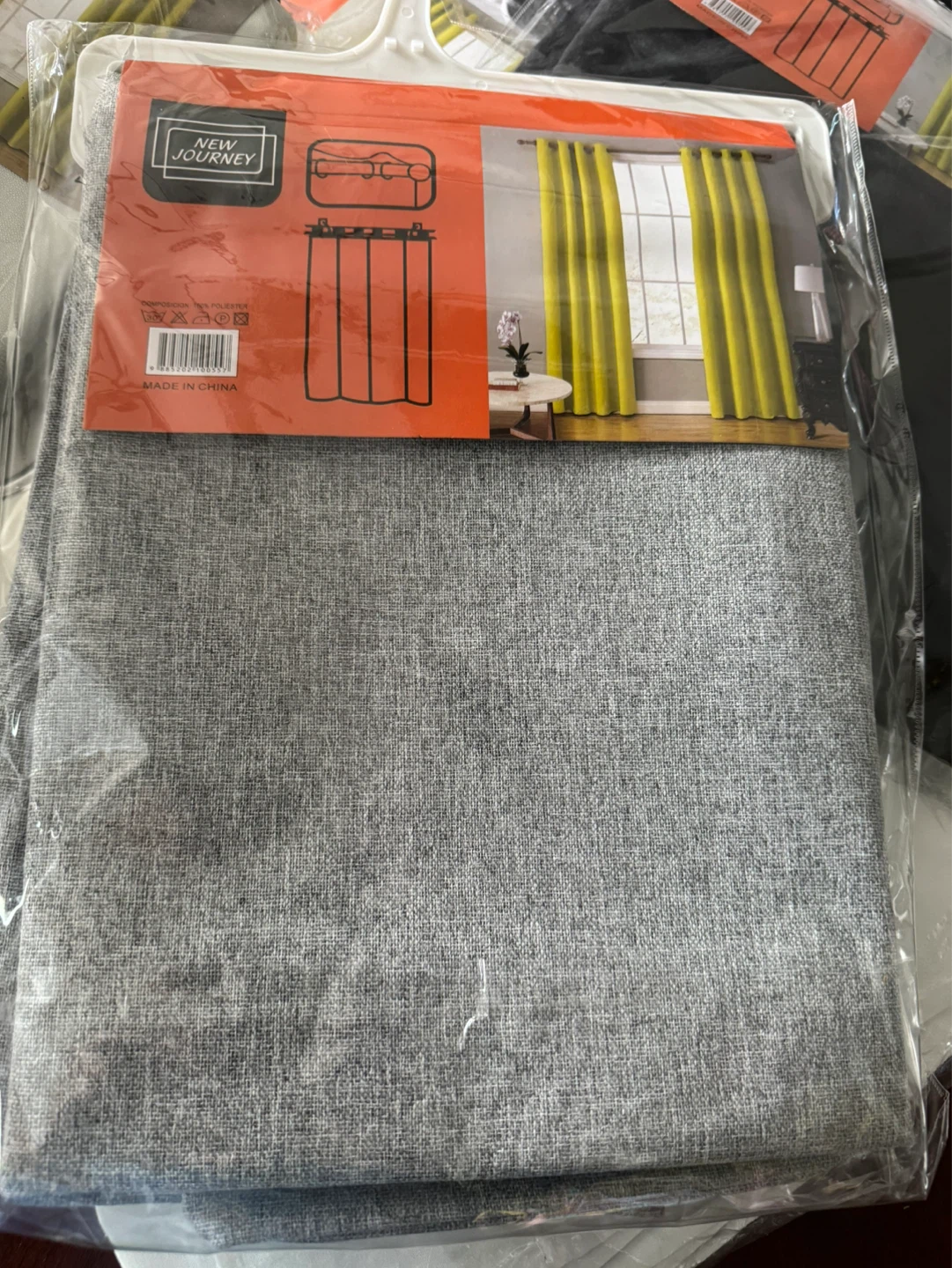 ⚽️Journey Curtain Blackout - Grey - photo 2
