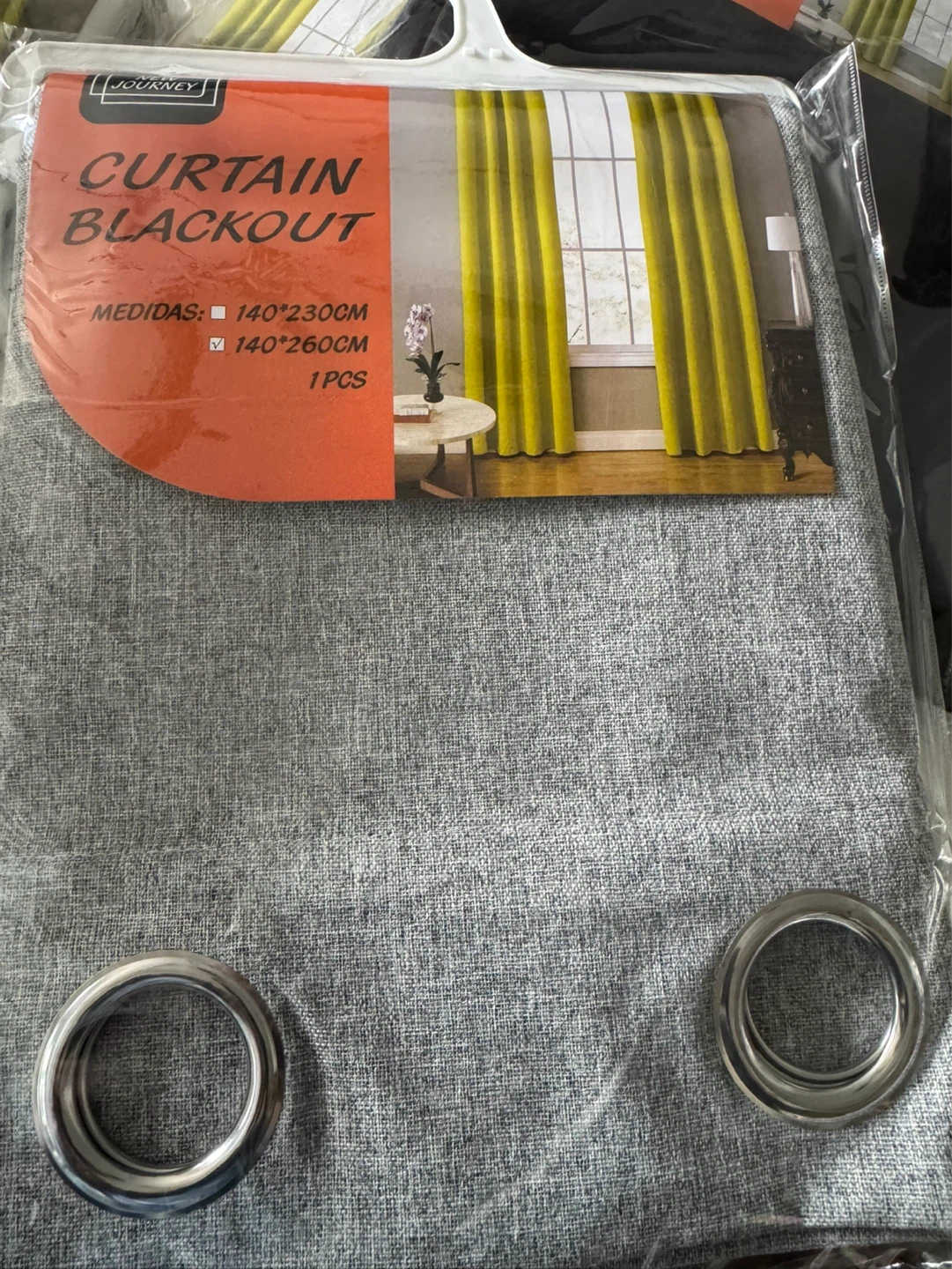 ⚽️Journey Curtain Blackout - Grey