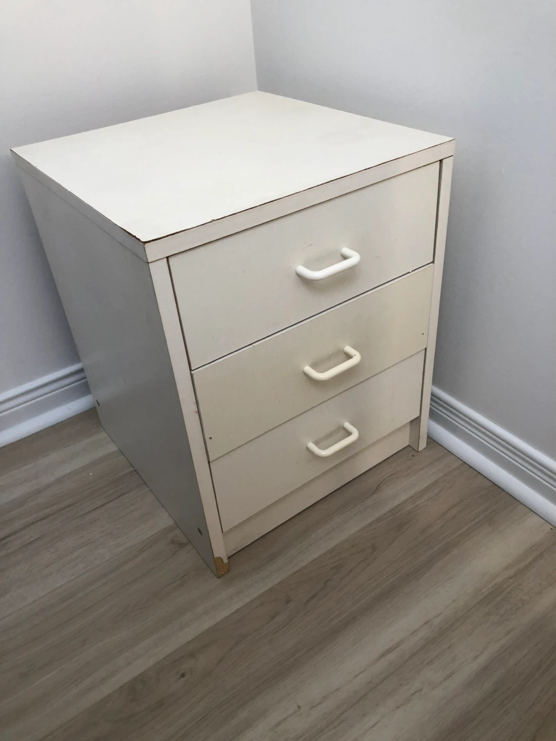 IKEA 3 drawer nightstand