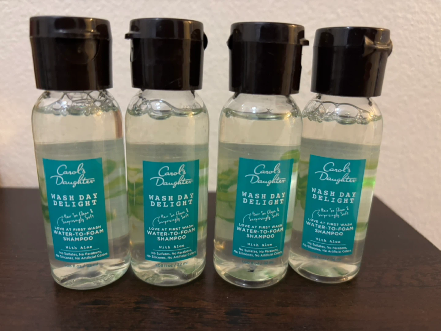 NEW- 4pc LOT Carol's Daughter Shampoo