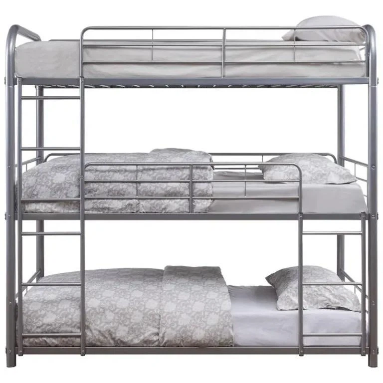 Triple Bunk Bed Metal Frame