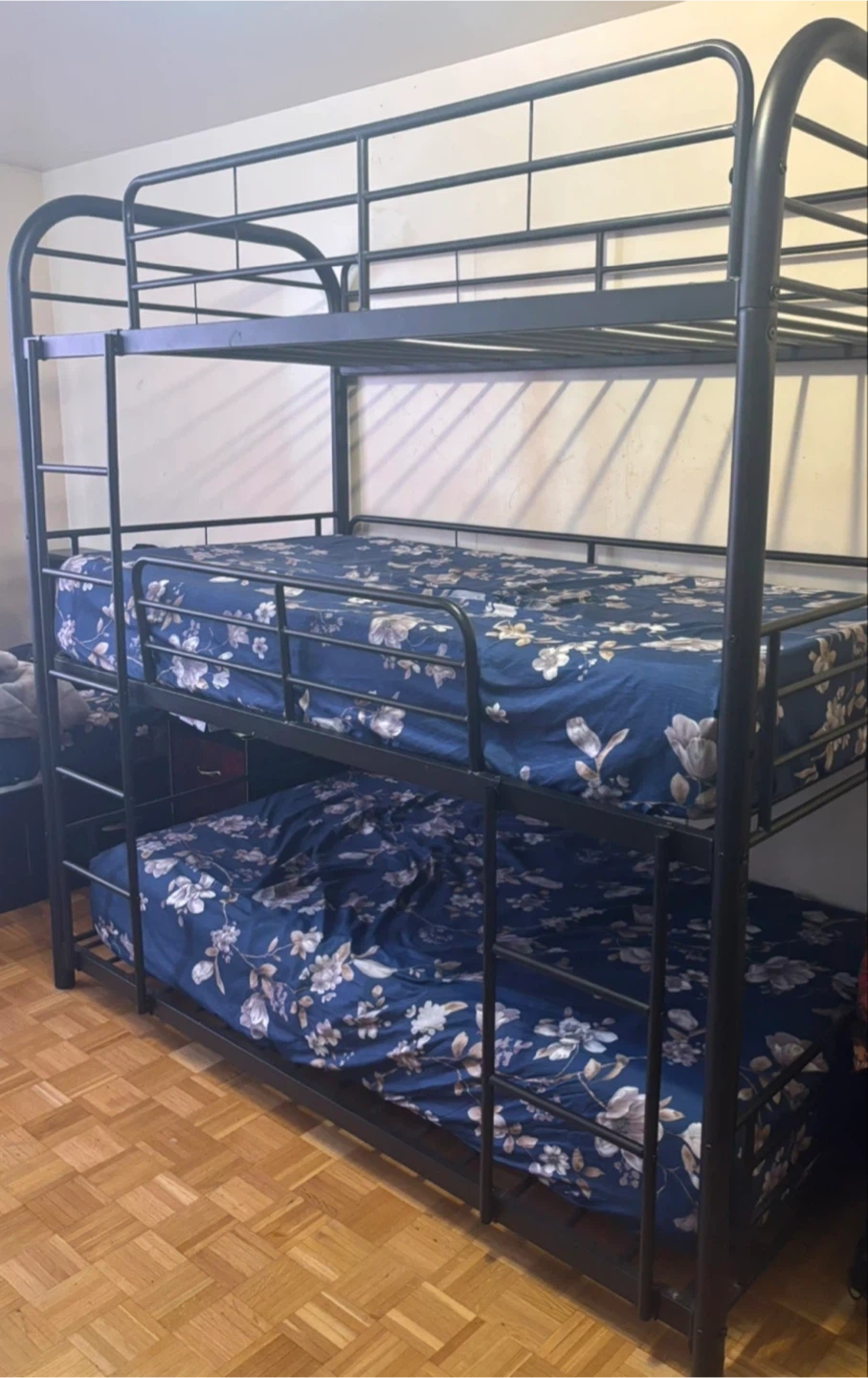 Triple Bunk Bed Metal Frame - photo 3