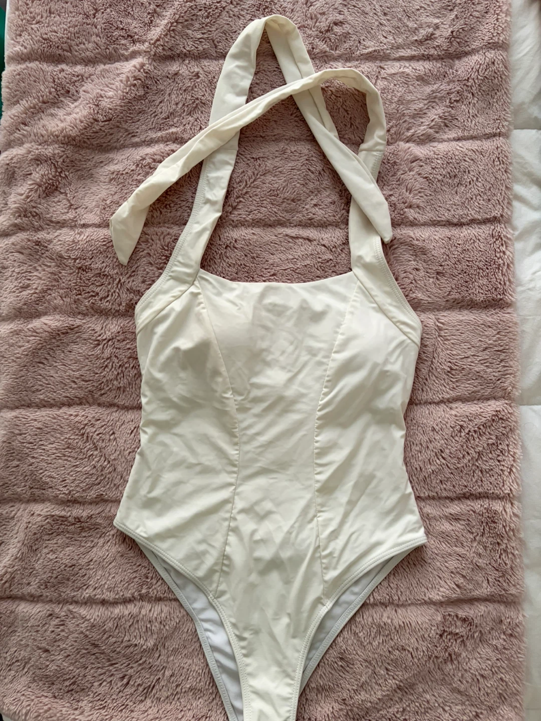 White Bathing Suit