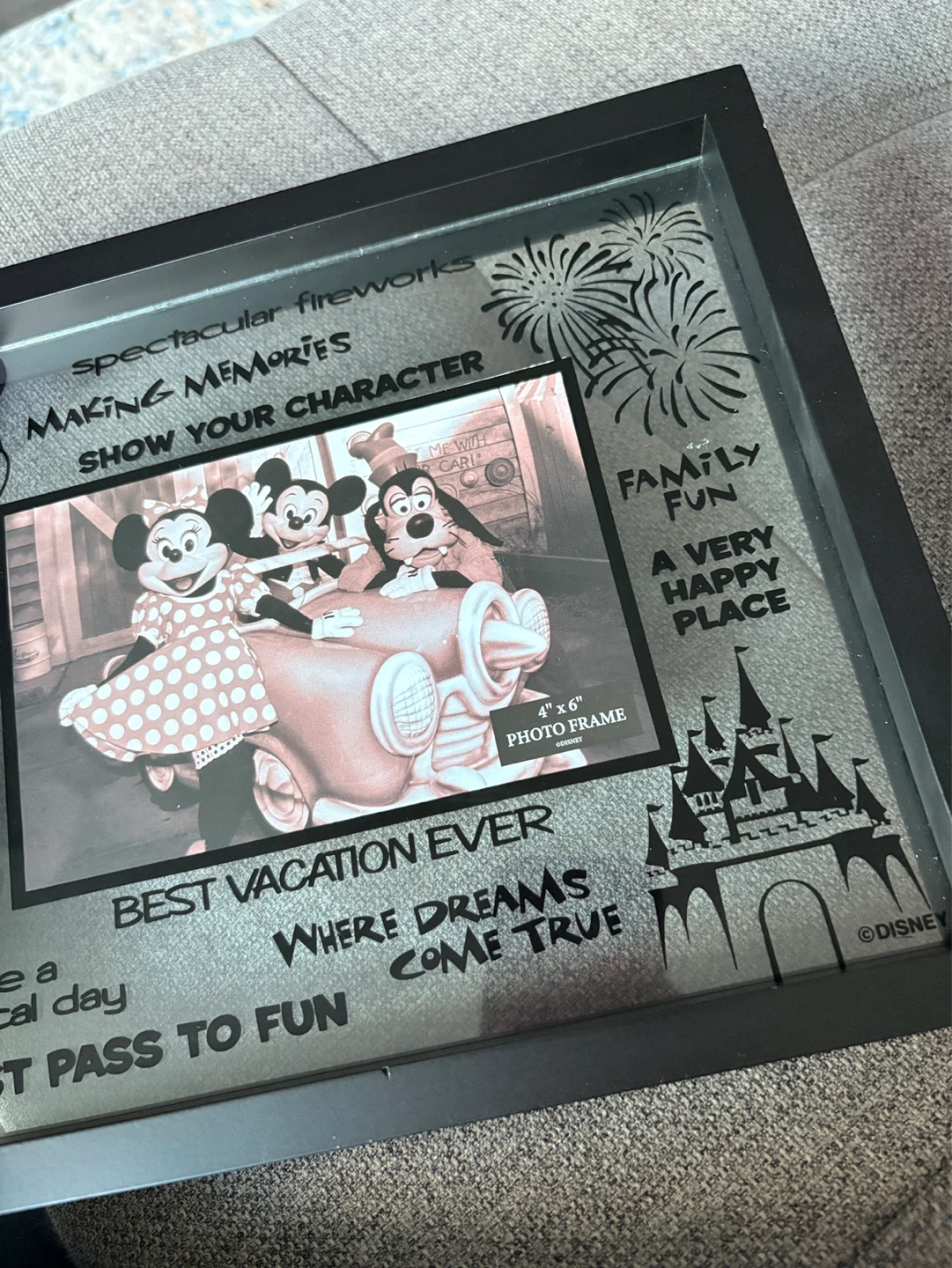 Disney Parks Shadow Box Photo Frame - photo 4