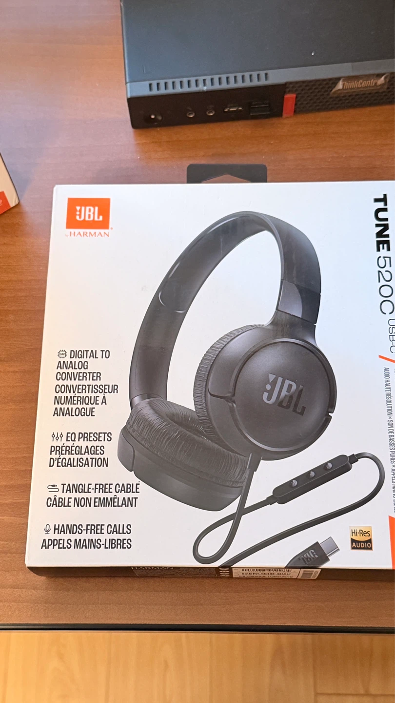 JBL TUNE 520BT Wireless Headphones - Black - photo 2