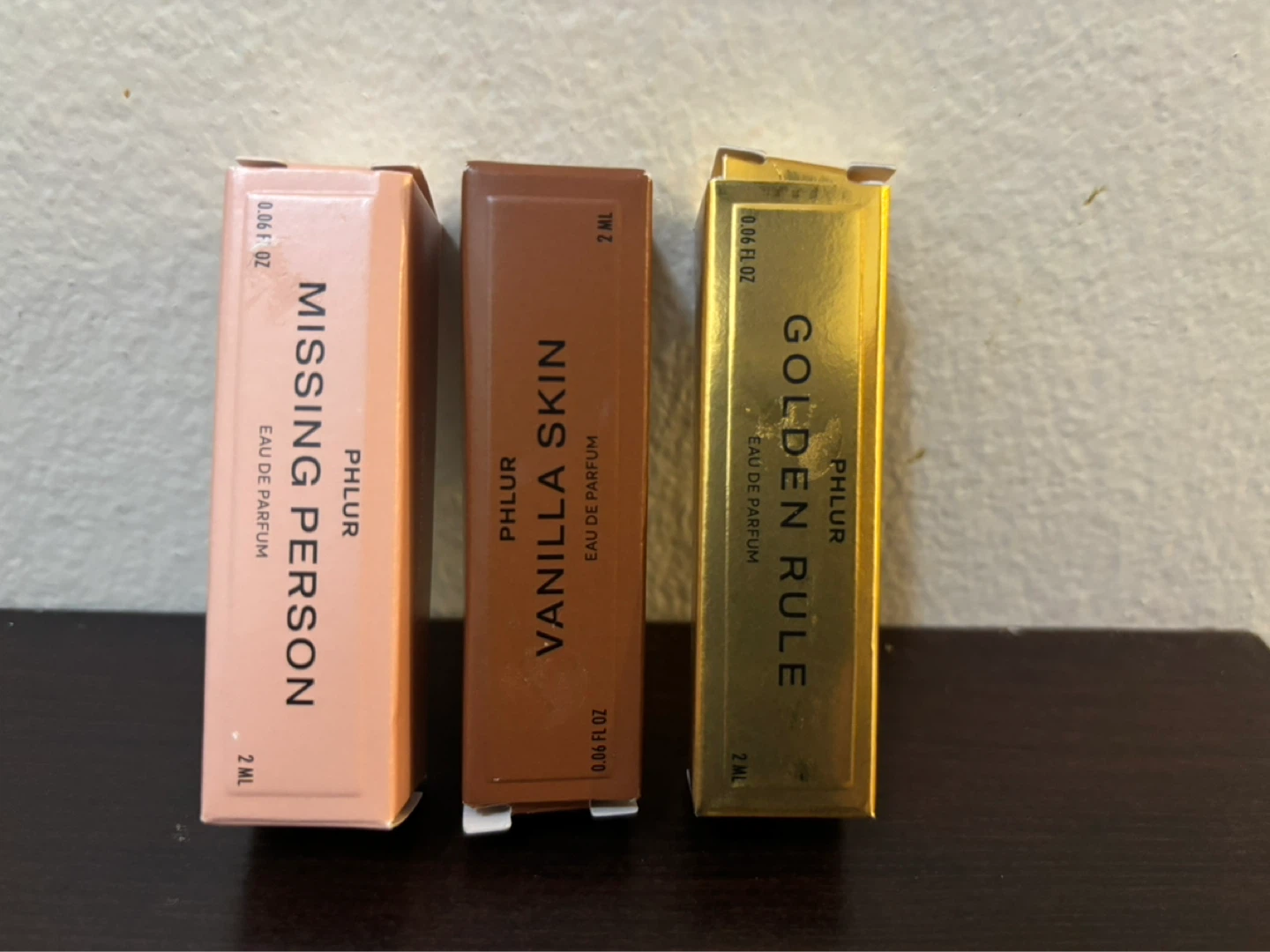 NEW-3pcs Samples-Phlur Eau de Parfum Mini Set