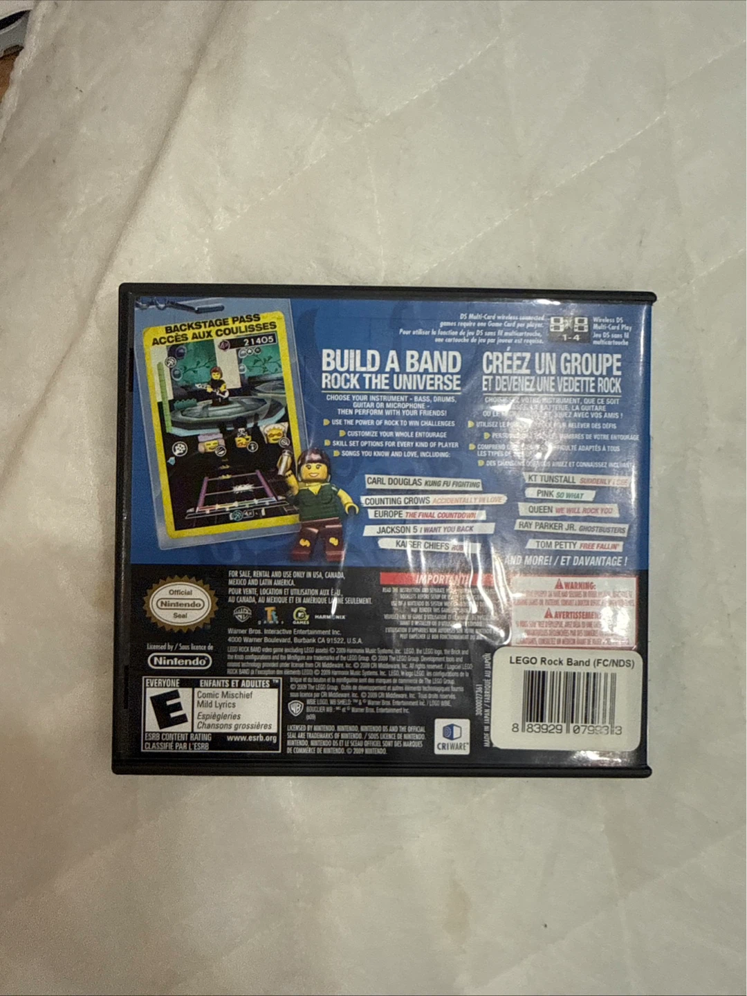 LEGO Rock Band Nintendo DS Game - photo 3
