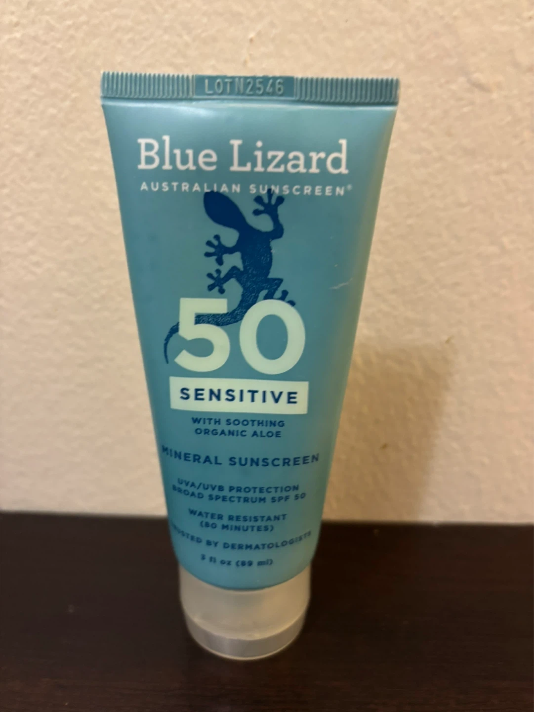 NEW-Blue Lizard Sensitive Mineral Sunscreen SPF 50