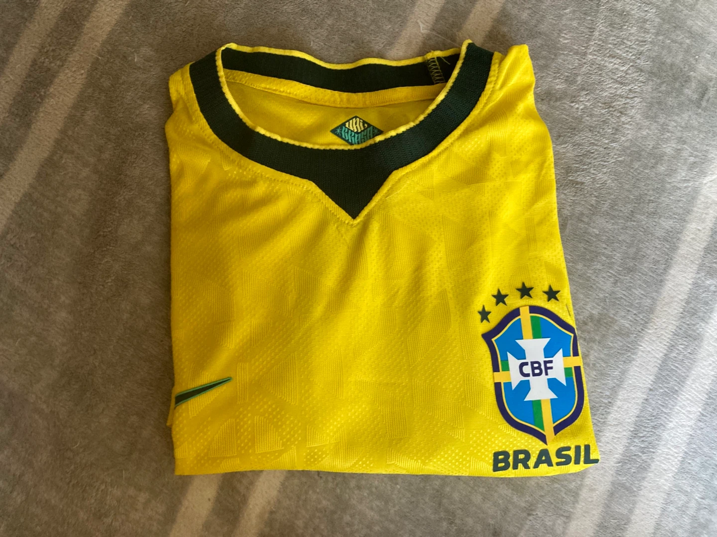 Brazil CBF AERO-FIT Soccer Jersey
