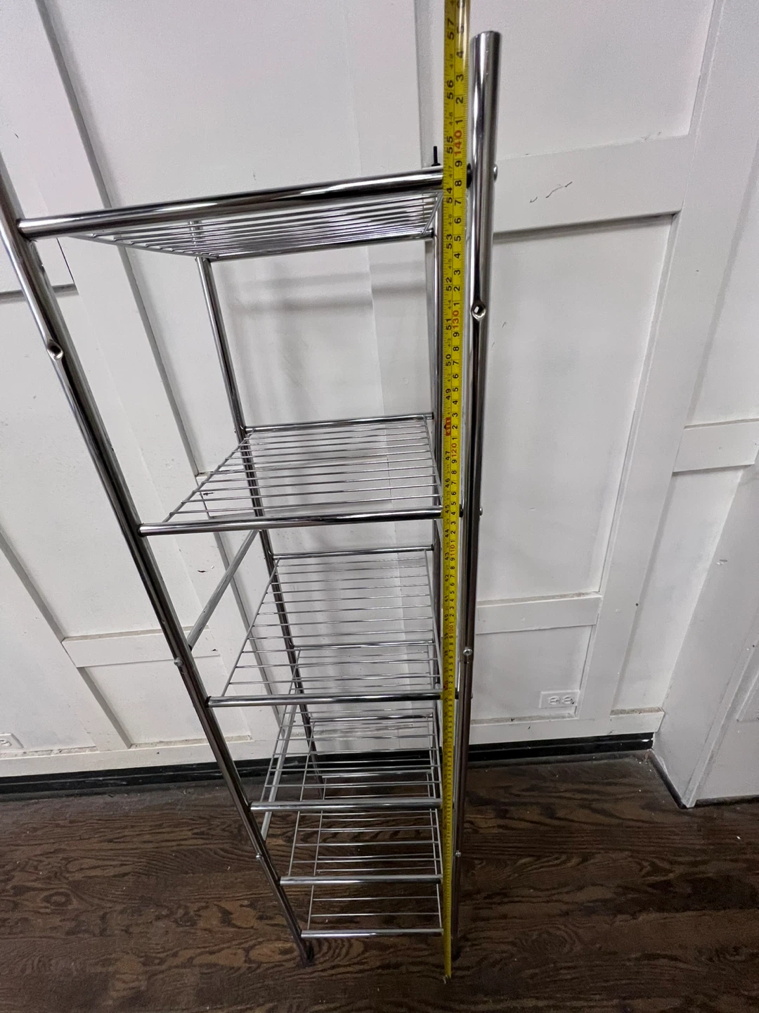 Chrome Wire Shelf Unit - photo 3