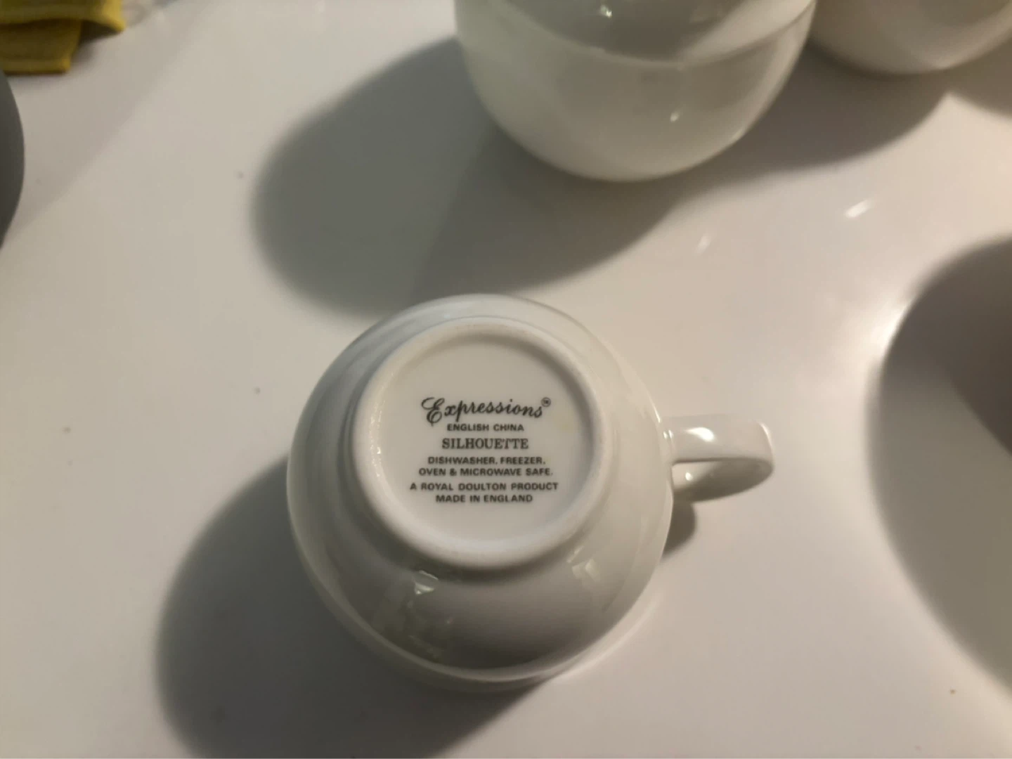 Expressions "Silhouette" Teacup and Saucer Set