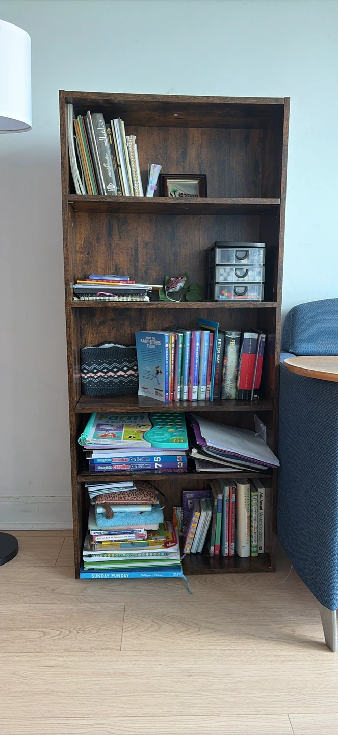 IRONCK 6 Shelf Tall Bookshelf - photo 2
