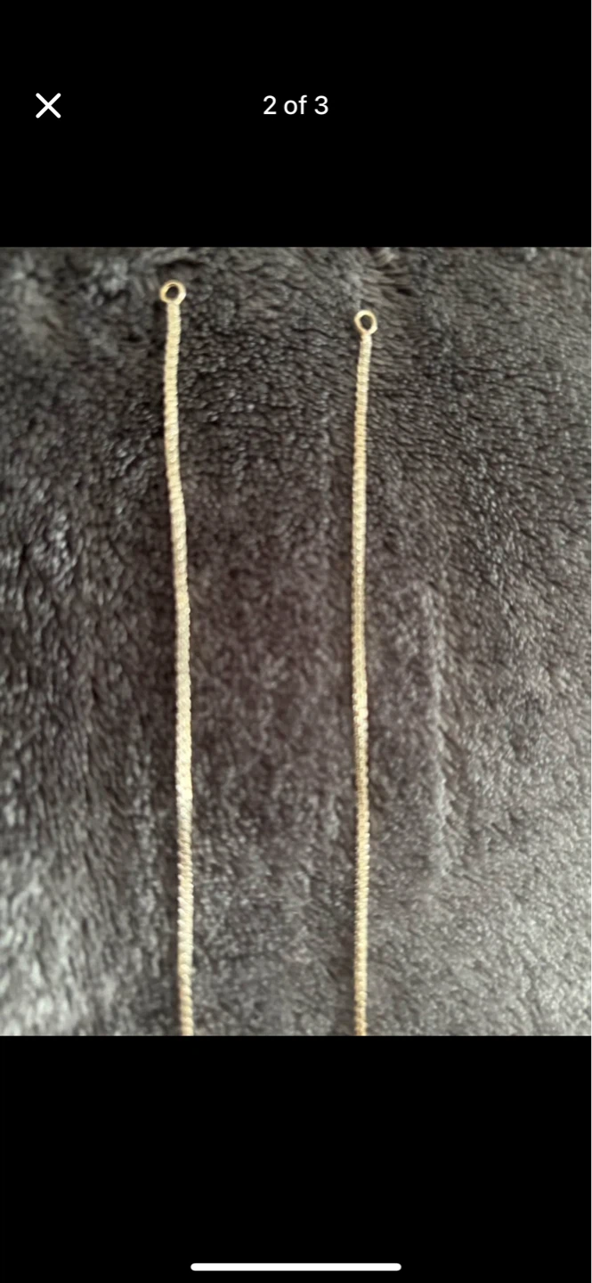 92.5 silver anklets  10 inches