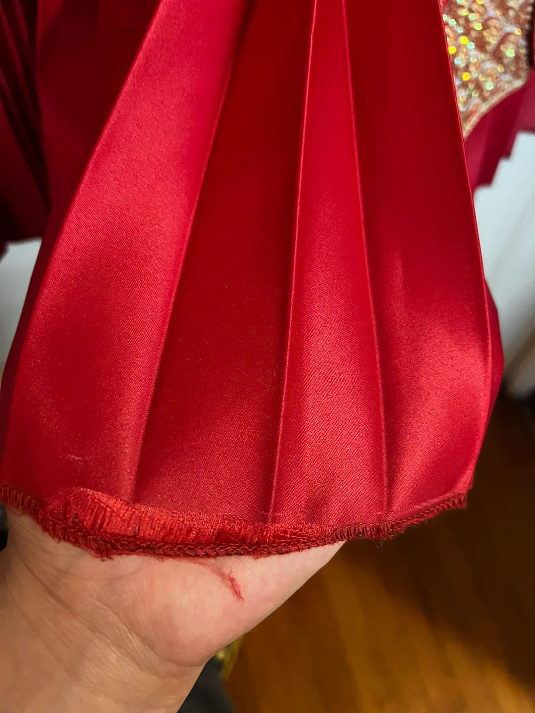 Red Embroidered Chinese Wedding Jacket - photo 5