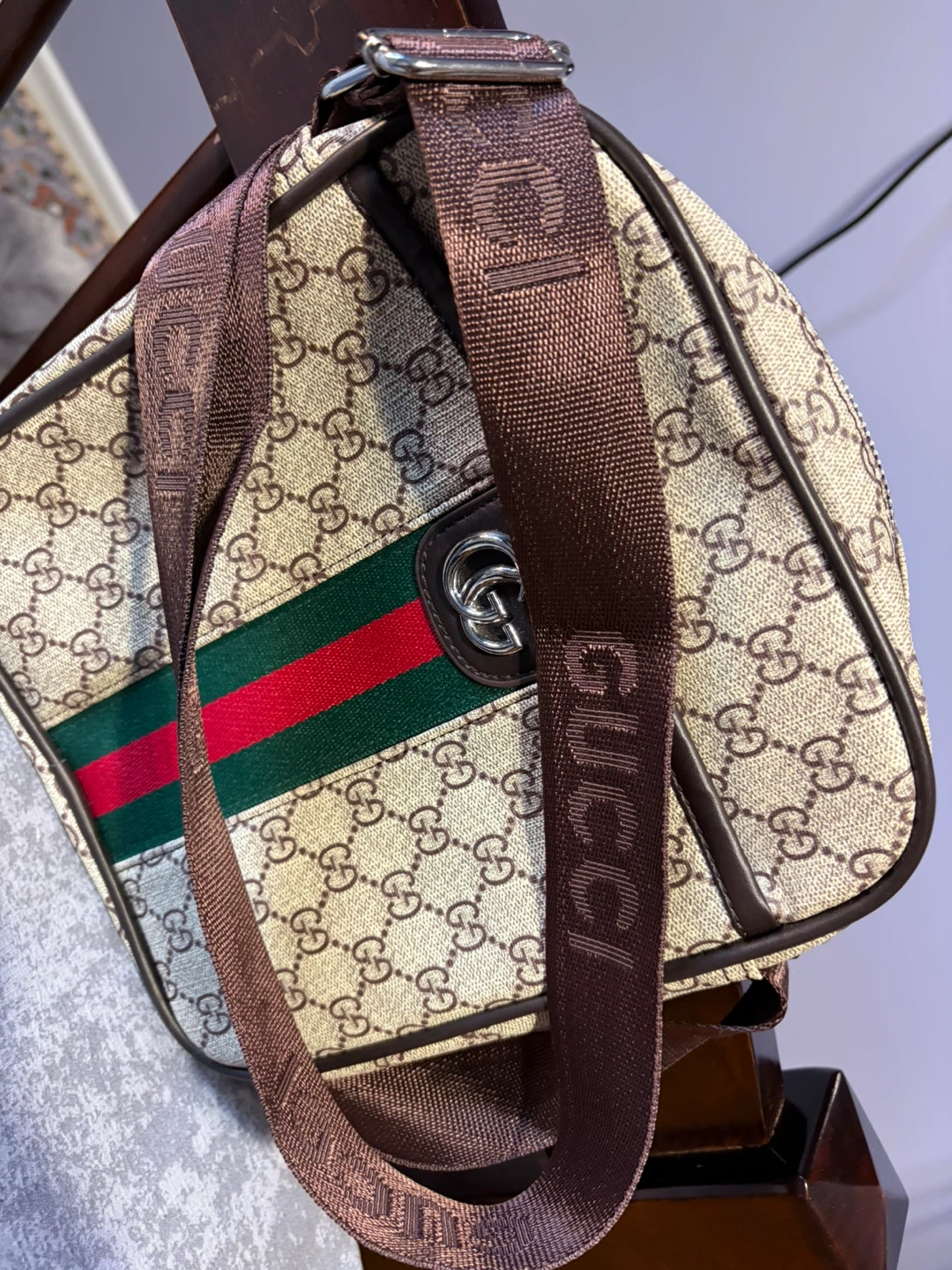 GUCCI Monogram Shoulder Bag - photo 2