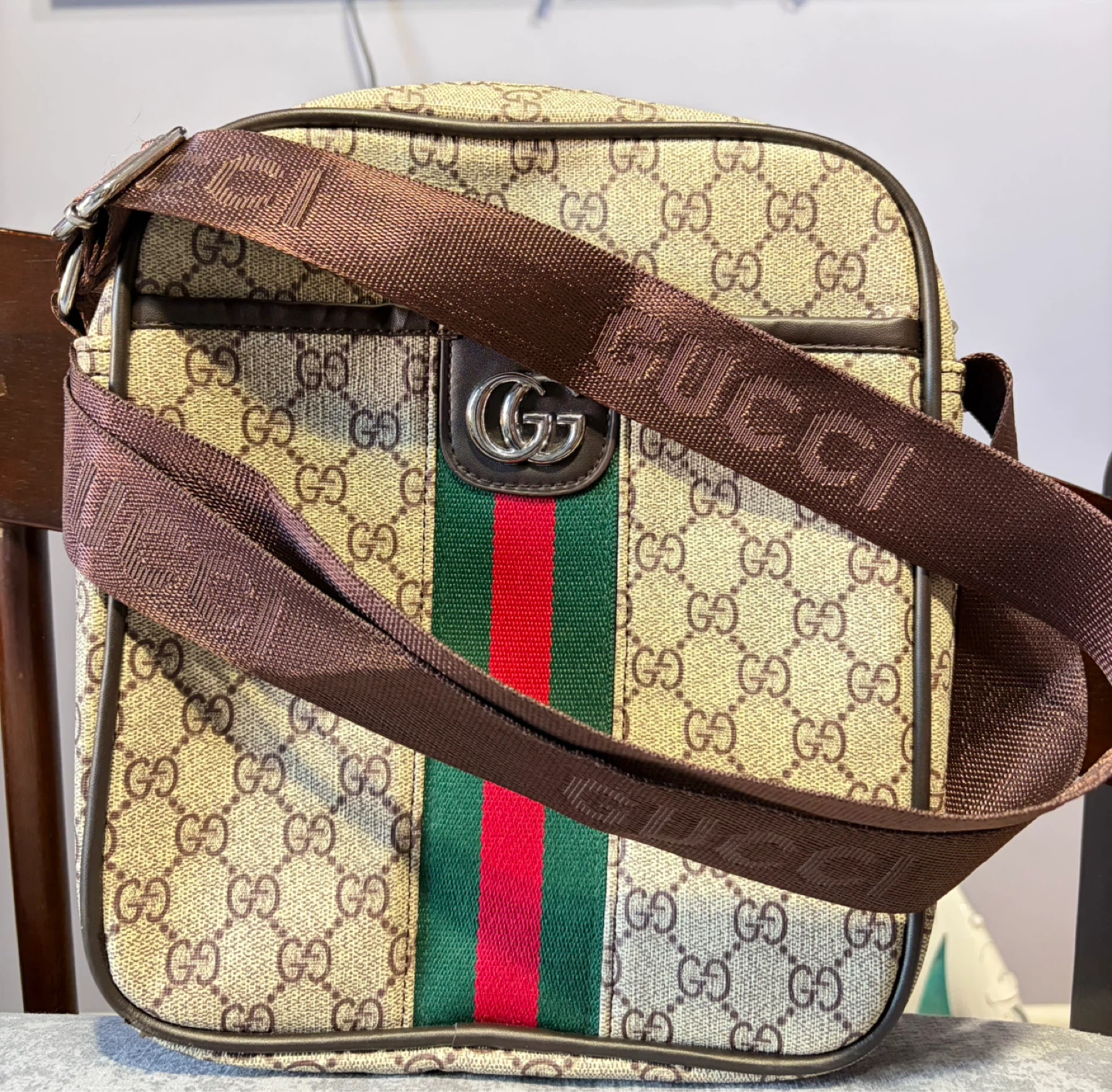 GUCCI Monogram Shoulder Bag