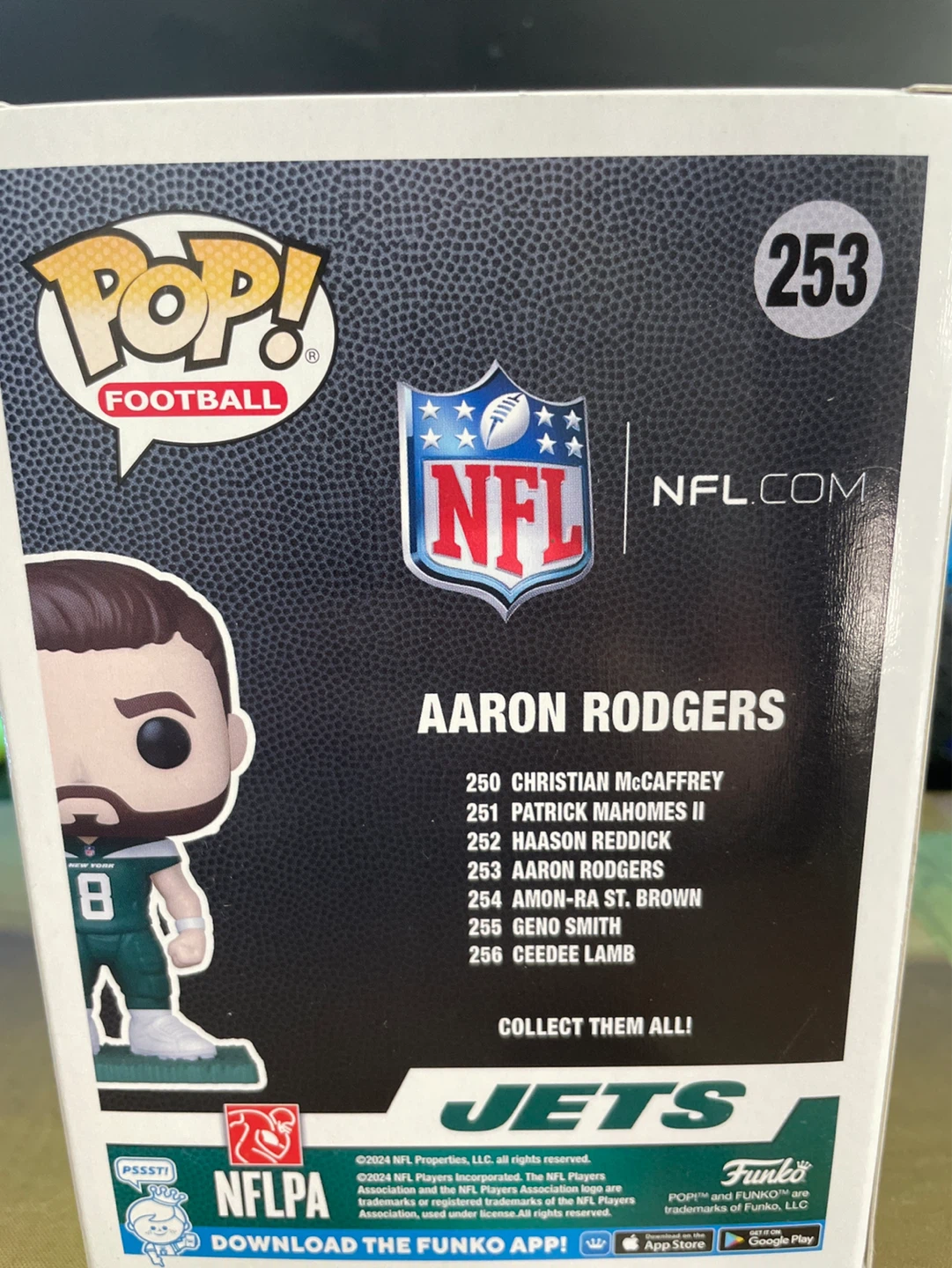 Funko Pop! Football Aaron Rodgers #253 Vinyl Figure - photo 4