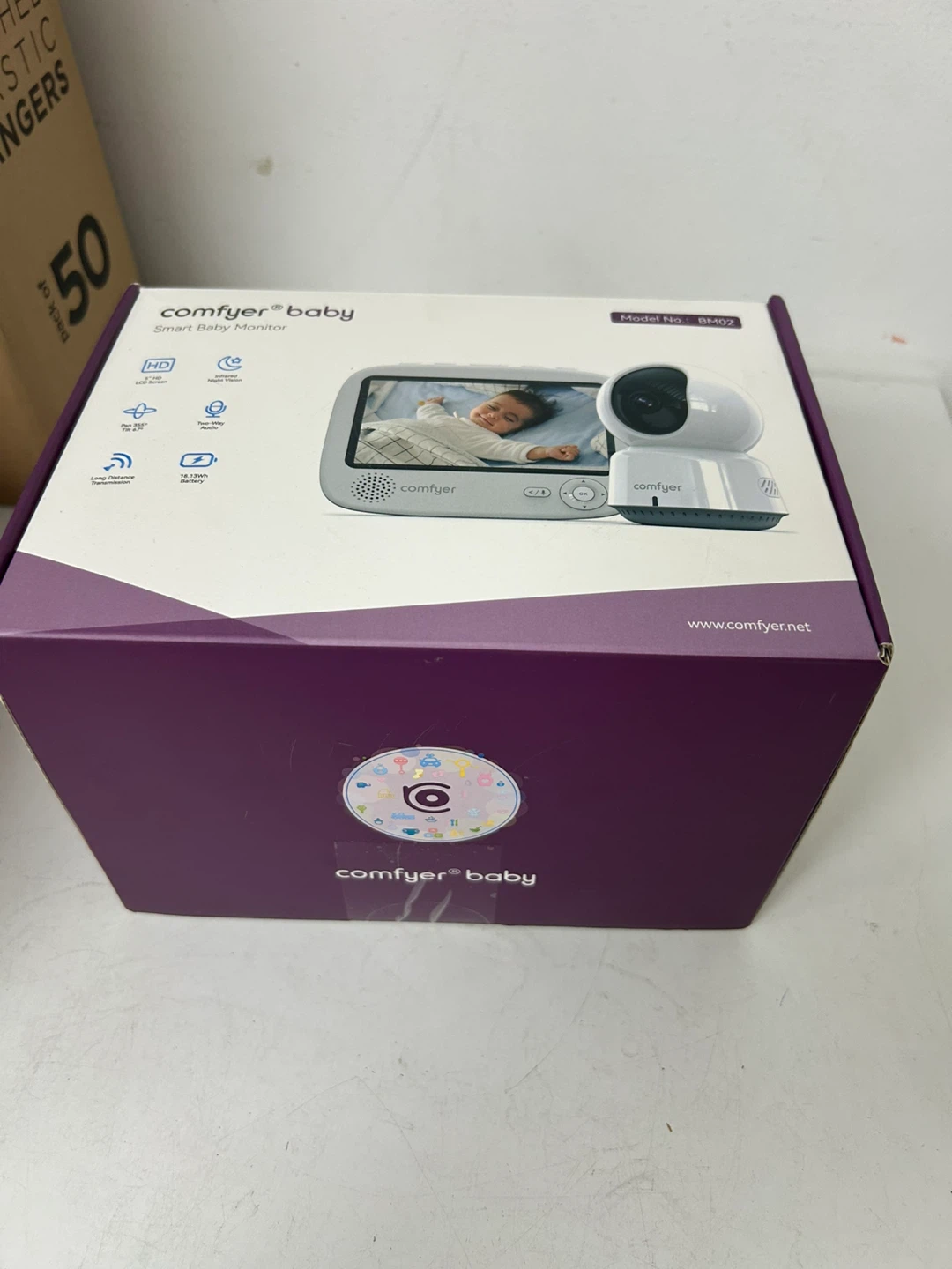 NEW Comfyfy Baby Smart WiFi Baby Monitor BM07 ⚽️ - photo 3