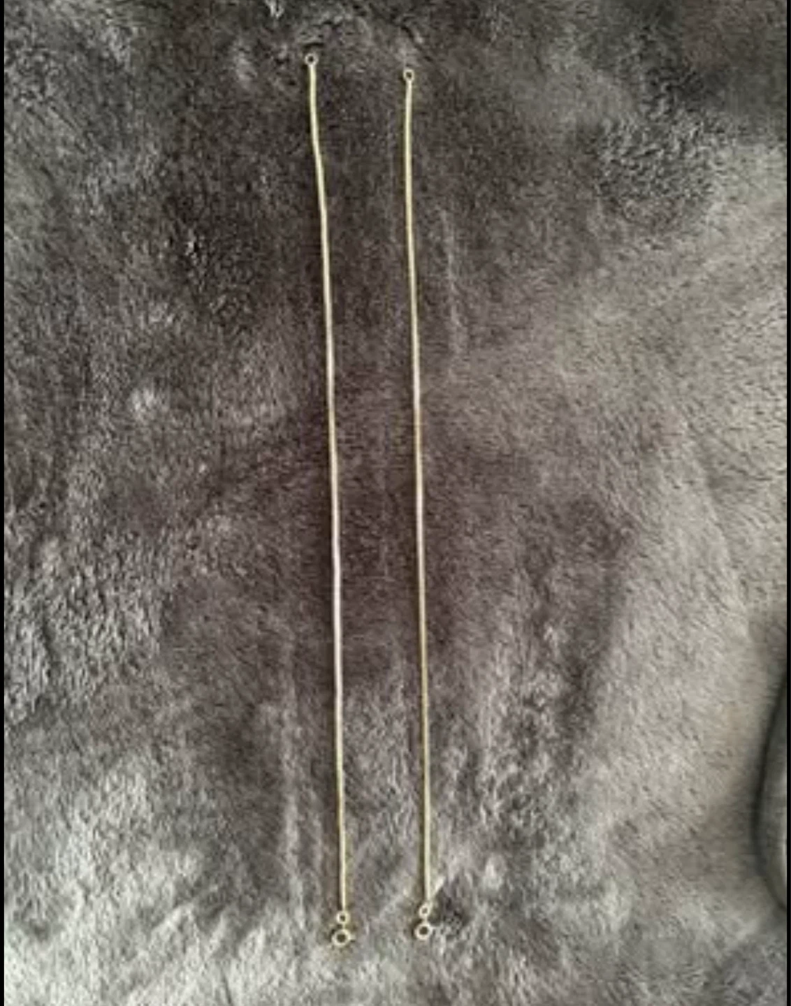 92.5 silver anklets  10 inches - photo 2