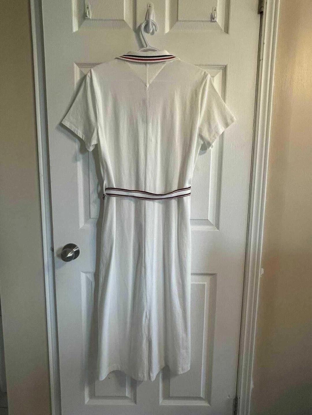 Tommy Hilfiger Women's White Polo Dress with Belt - L/G - photo 2