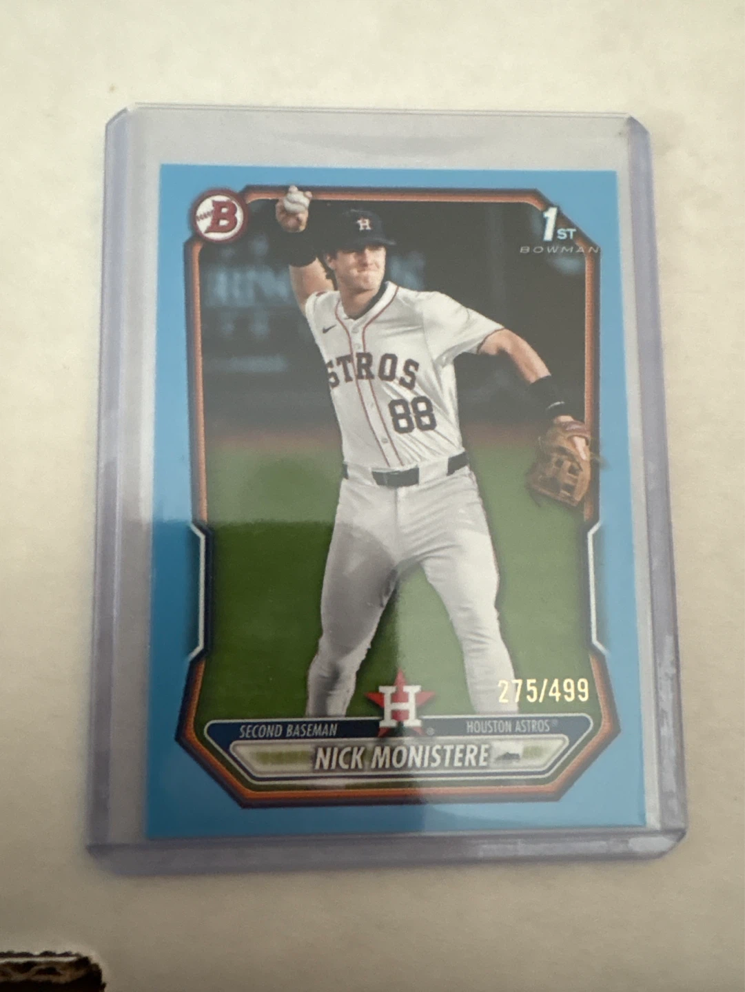 2023 Topps Bowman Sterling Nick Monstére Baseball Card