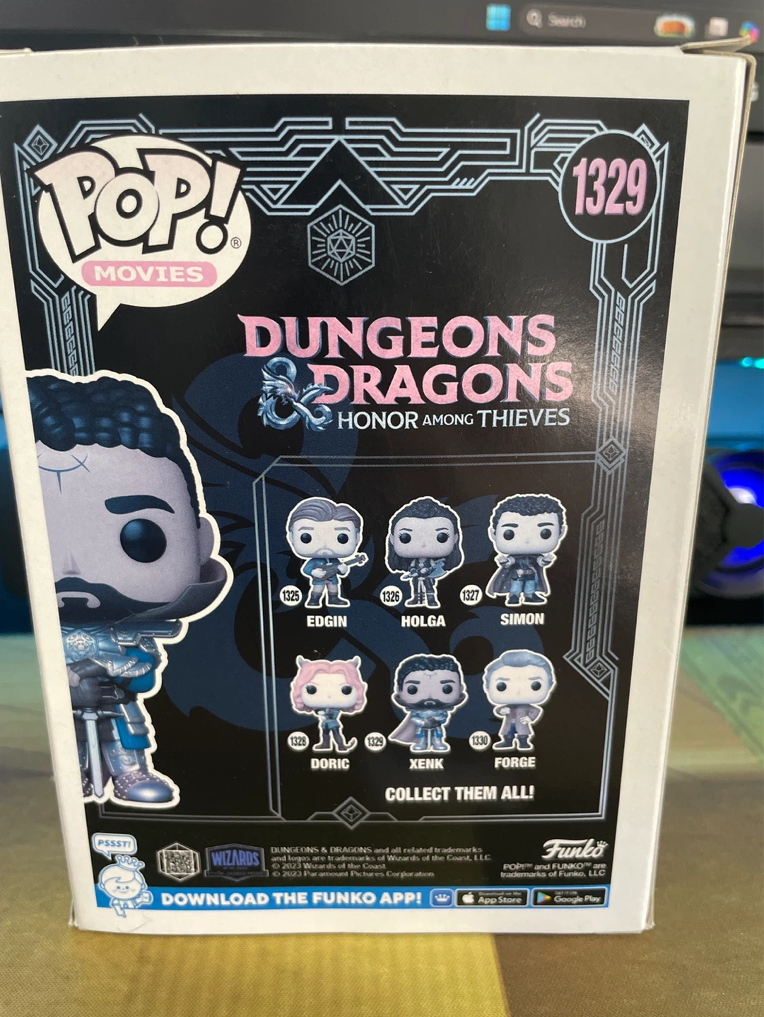 Funko Pop! Movies Dungeons & Dragons Xenk #1329 - photo 3