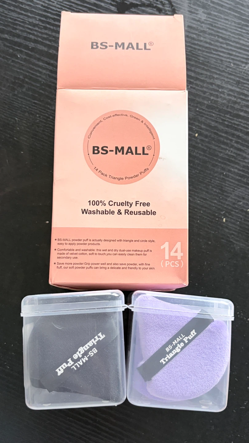 BS-MALL 14 Pack Triangle Powder Puffs - photo 2