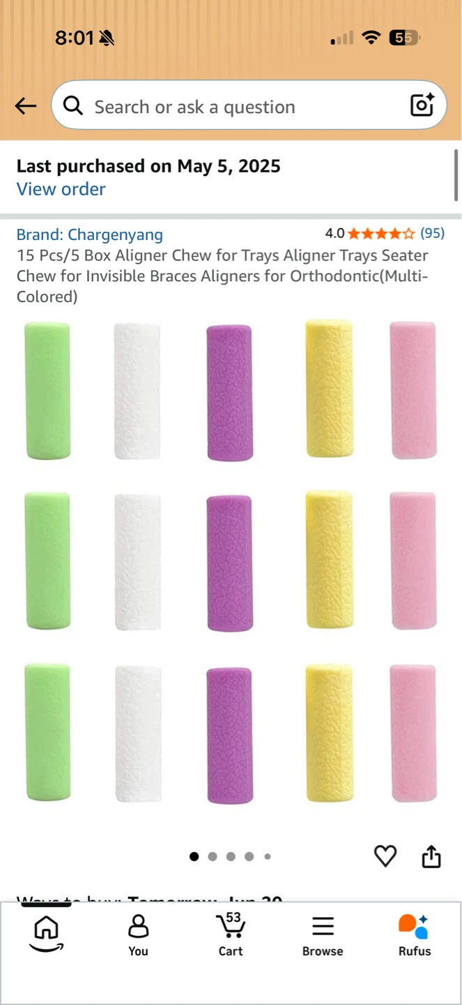 Orthodontic Chewers for Aligners - photo 3