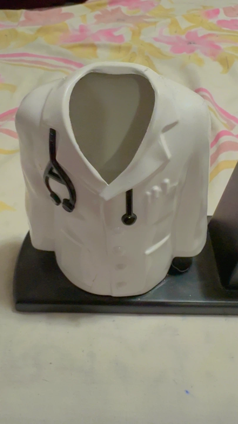 ⚽ Doctor's Coat Pen Holder with Stethoscope Accent