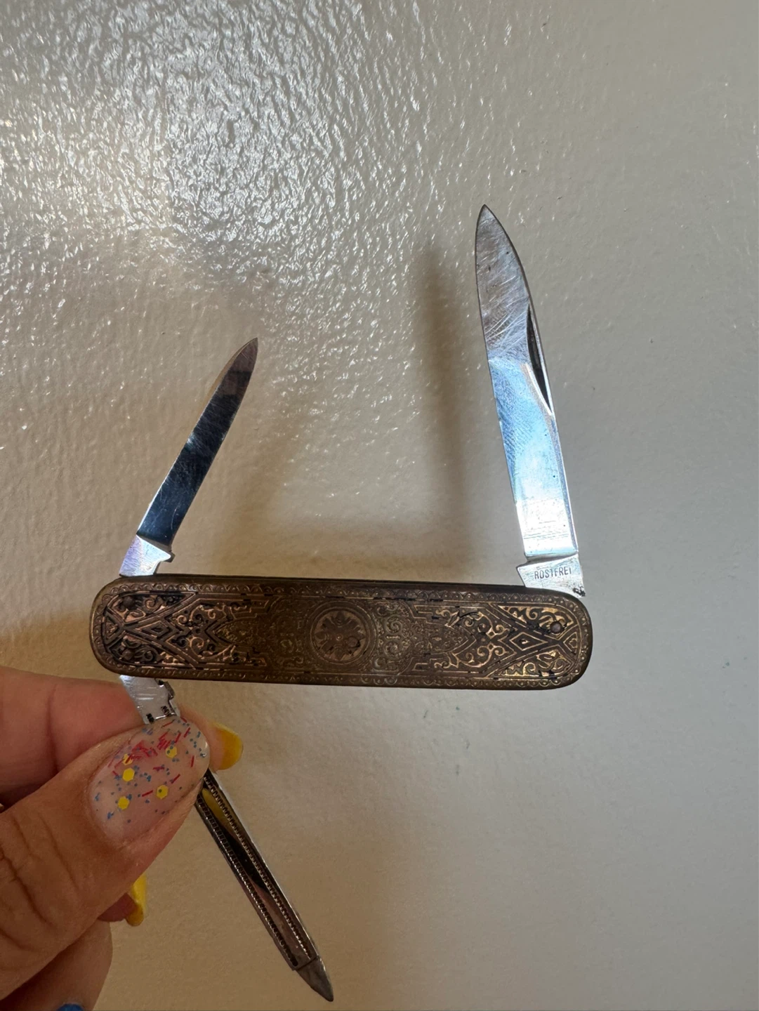 ⚽️Vintage Pocket Knife - WB Solingen "Rostfrei" - photo 2