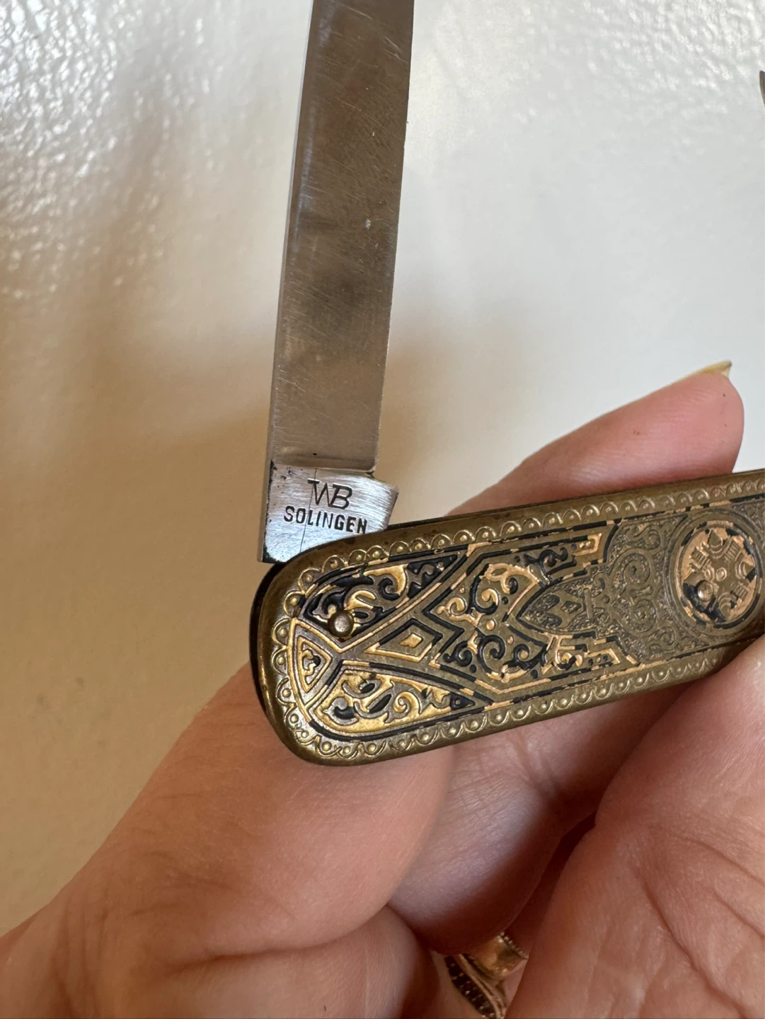 ⚽️Vintage Pocket Knife - WB Solingen "Rostfrei" - photo 3