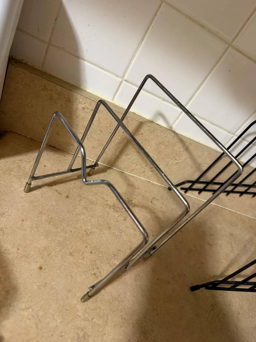Metal Pan Rack Organizer