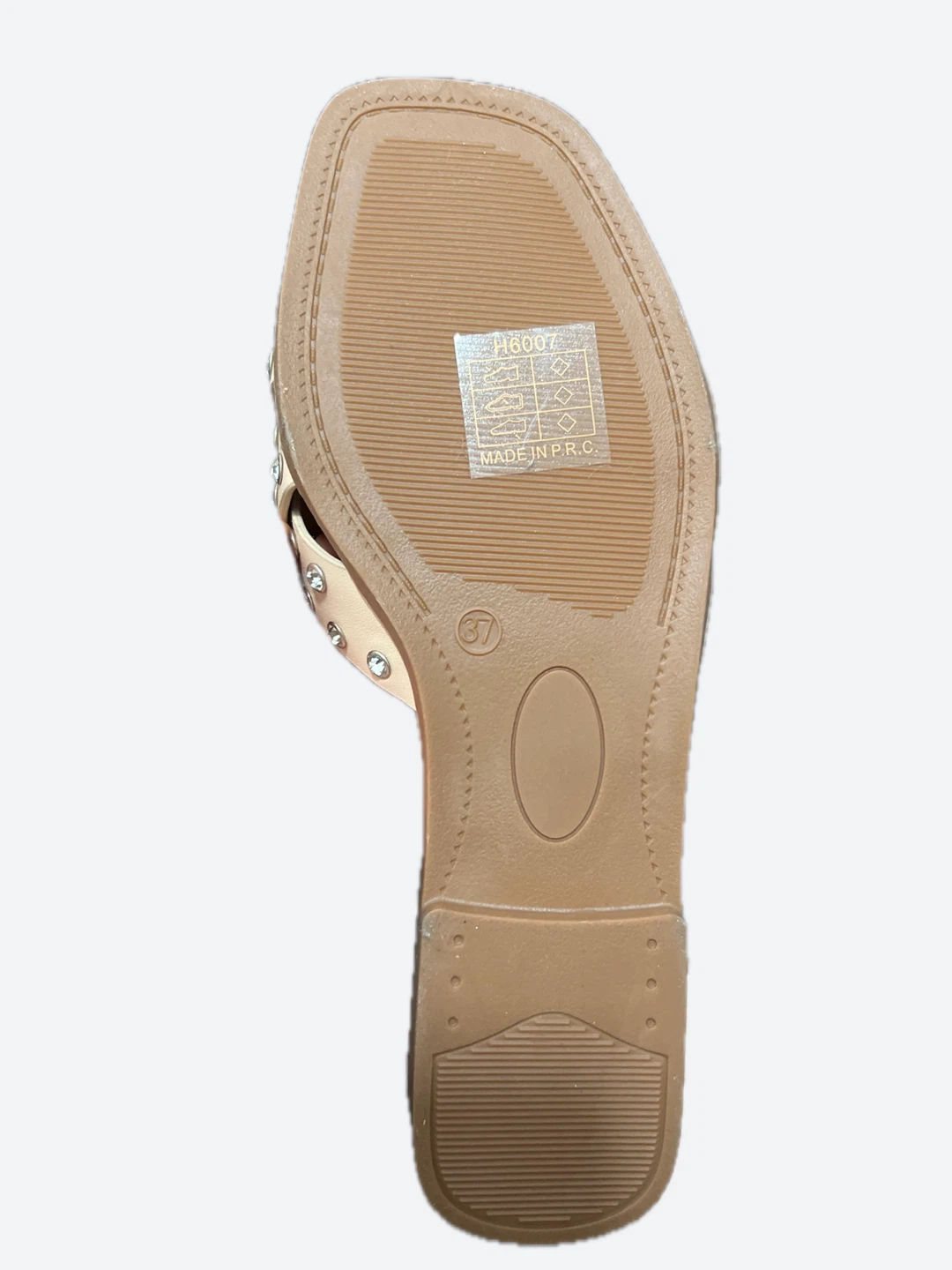 ⚽️Bellamica Embellished Slide Sandals - Beige - photo 2