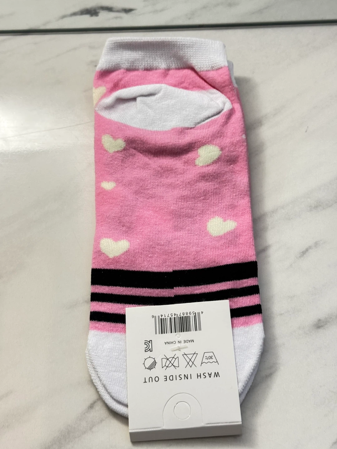 ⚽️Pink Fashion Socks with Labubu Character Design - photo 2