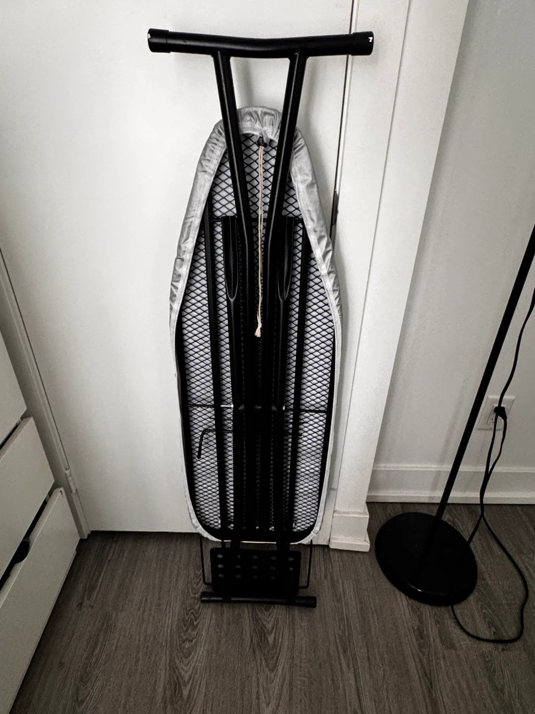 Grey Ironing Board with Metal Steam Iron Rest - photo 4